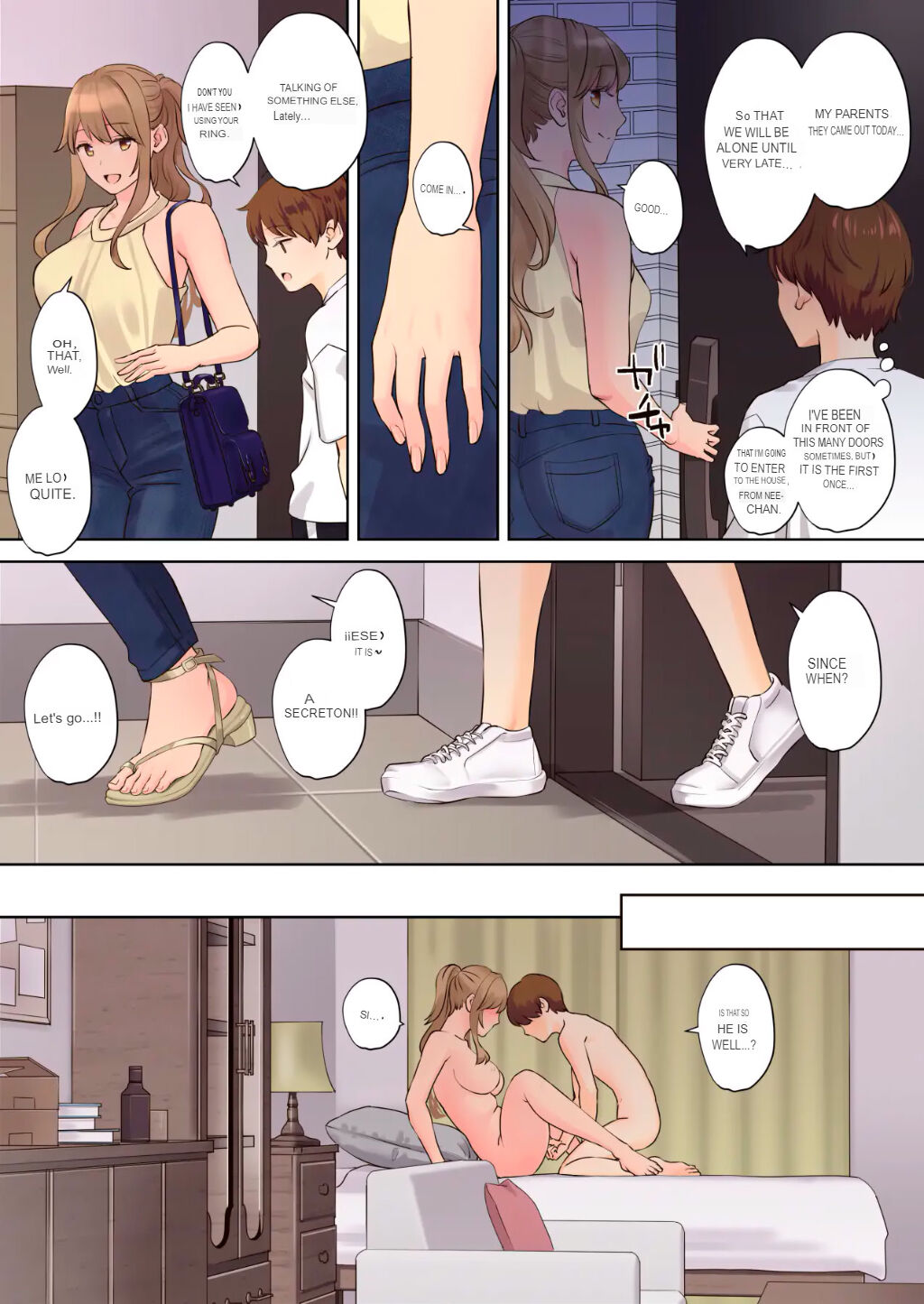 [Oshima Aki]NEET Onee-chan to Boku ~Seitsuu Mae kara Toshiue Itoko to Yari Makutteta Hanashi~[English] Page 49