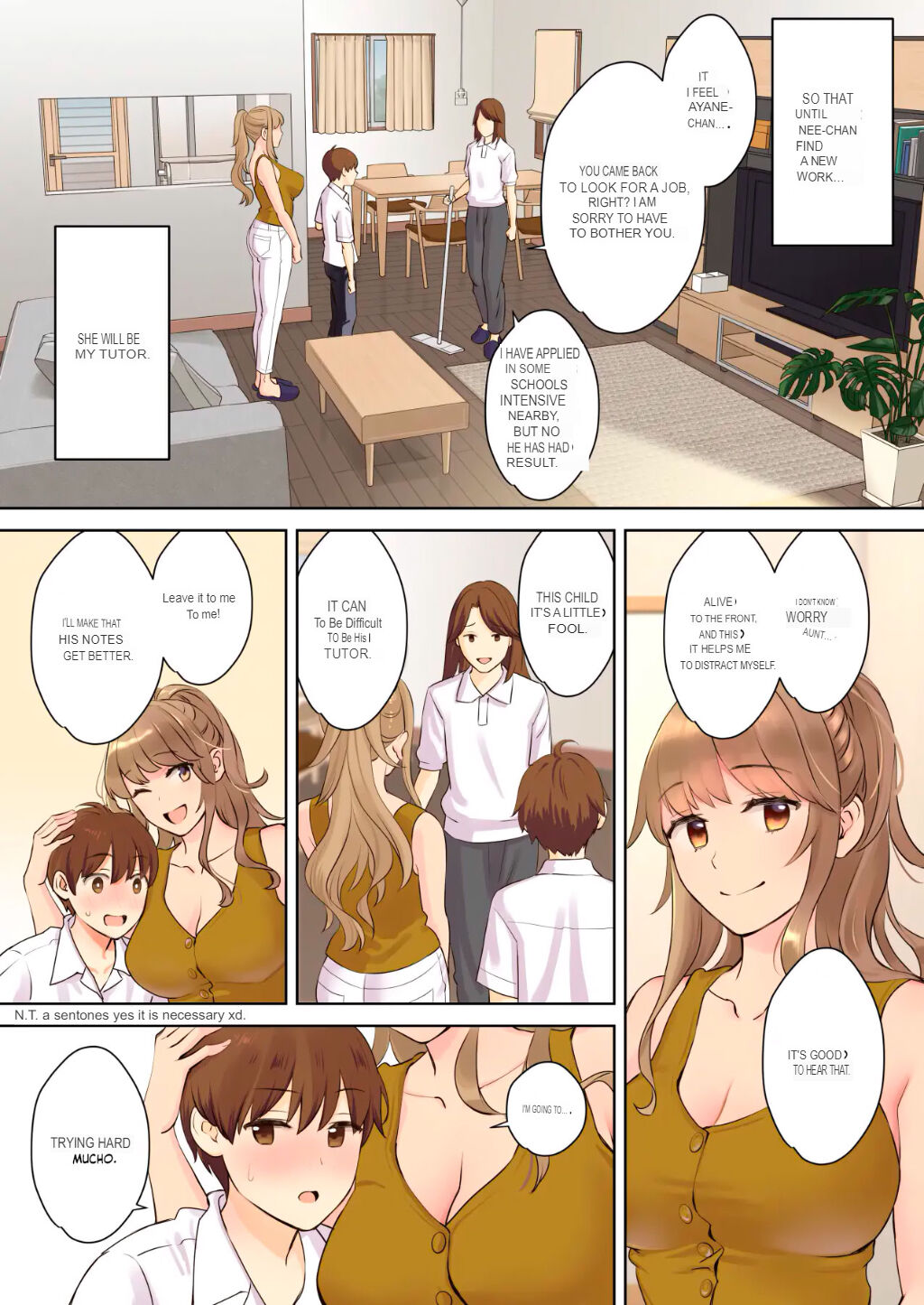 [Oshima Aki]NEET Onee-chan to Boku ~Seitsuu Mae kara Toshiue Itoko to Yari Makutteta Hanashi~[English] Page 6