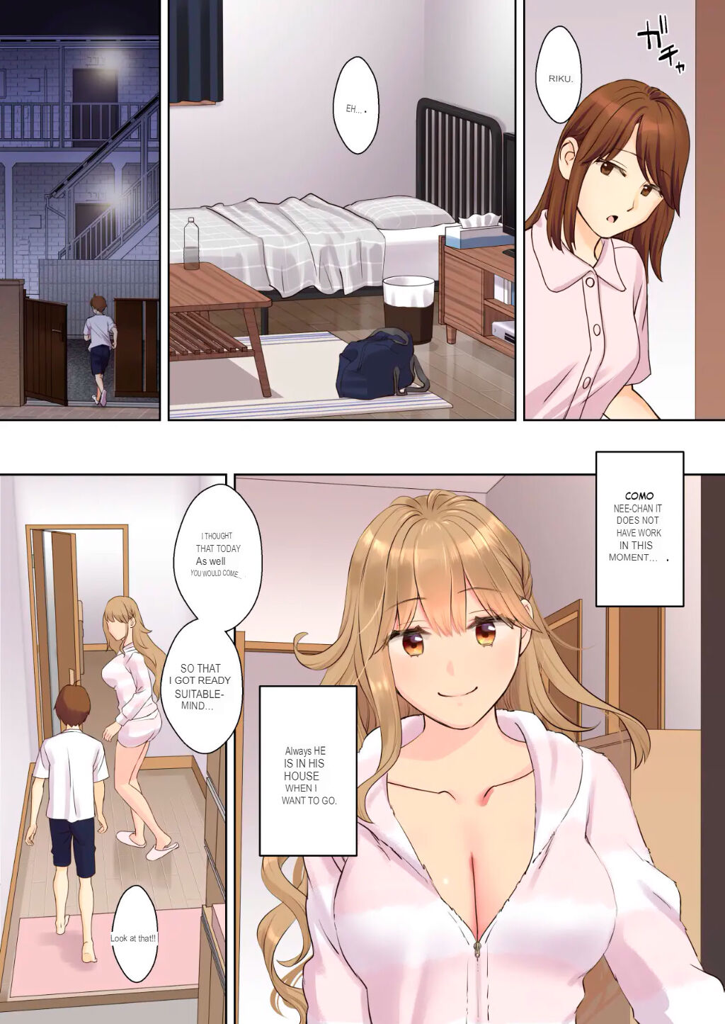 [Oshima Aki]NEET Onee-chan to Boku ~Seitsuu Mae kara Toshiue Itoko to Yari Makutteta Hanashi~[English] Page 60