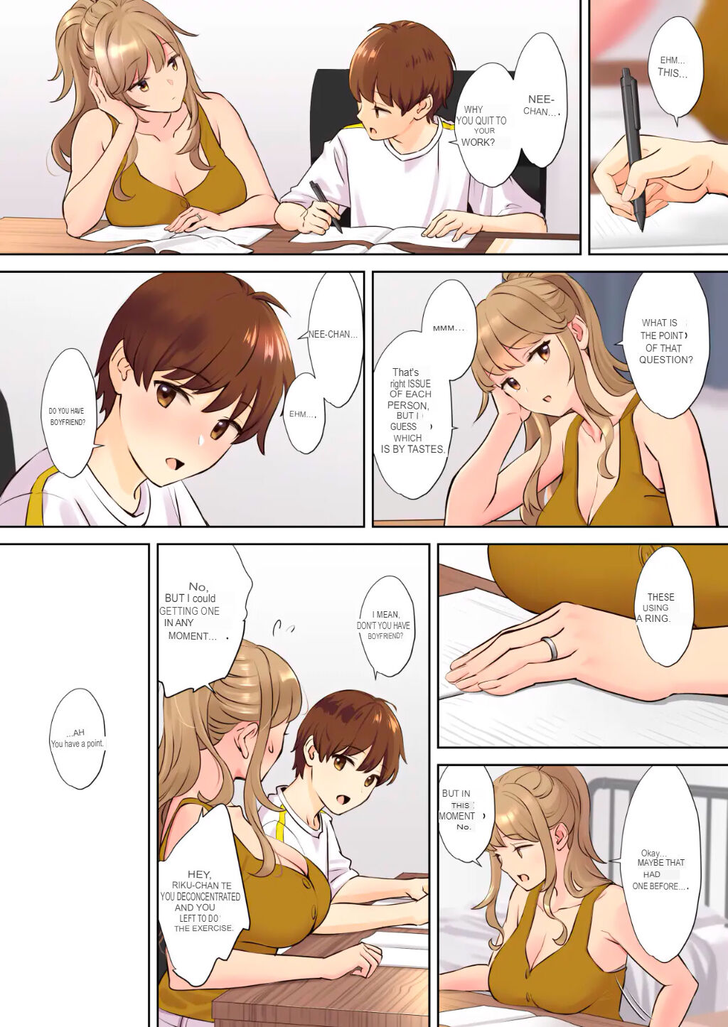 [Oshima Aki]NEET Onee-chan to Boku ~Seitsuu Mae kara Toshiue Itoko to Yari Makutteta Hanashi~[English] Page 8