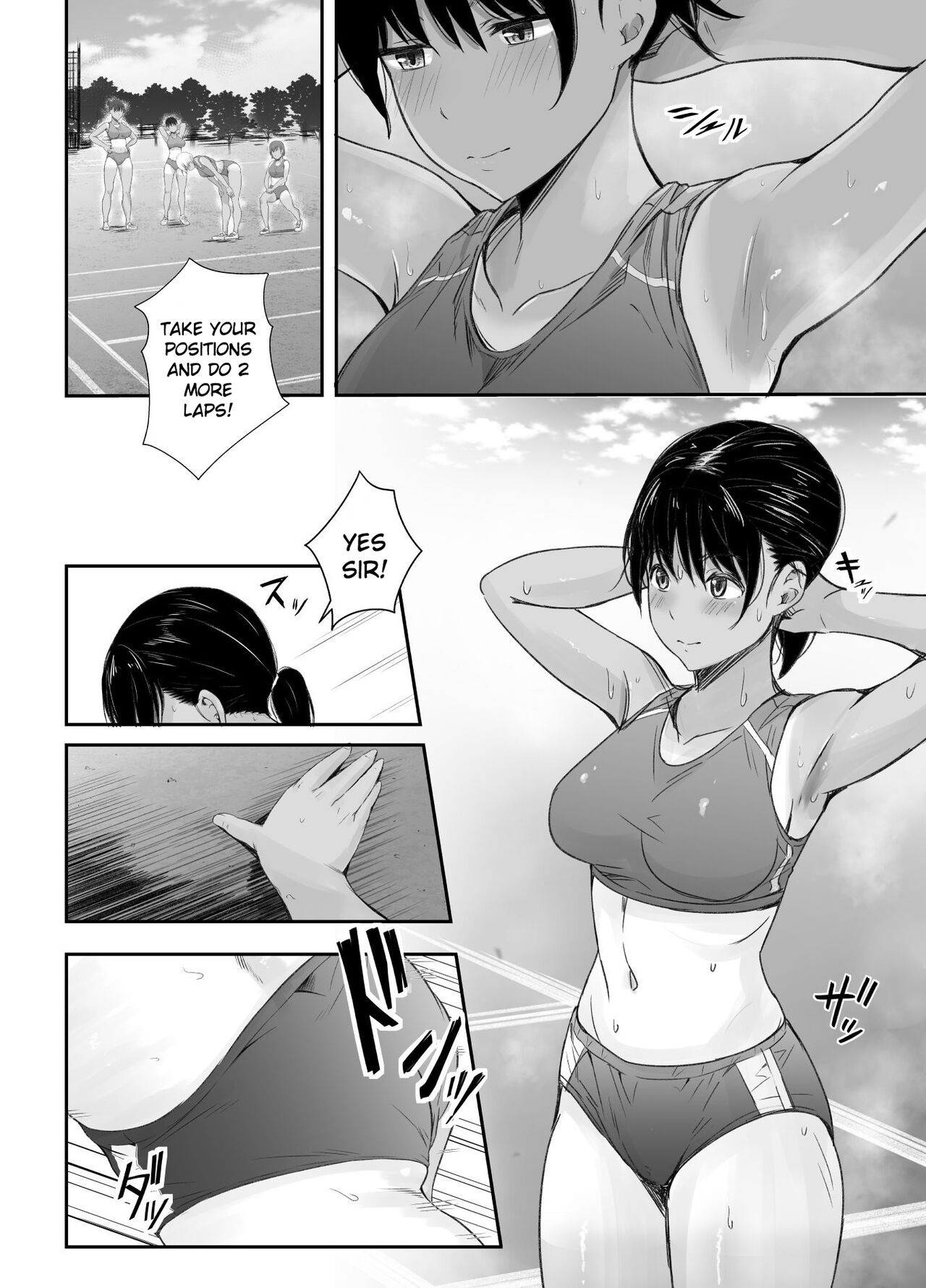[Unian (Uni18)]Renshuu Nesshin na Rikubu Kanojo ga Shuuchi Shidou ni Kuppuku Suru made[English] [Gagak_Ireng] Page 3