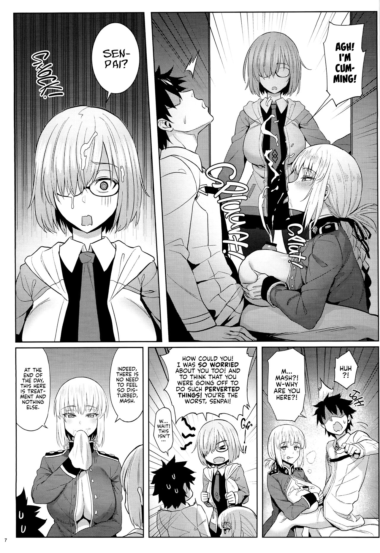 (C94) [COMEX (Zhen Lu)]Kouhai no Amai Ryouhou | My Kouhai's Lovey-Dovey Treatment(Fate/Grand Order) [English] [Kyuume + AJubbz] Page 5