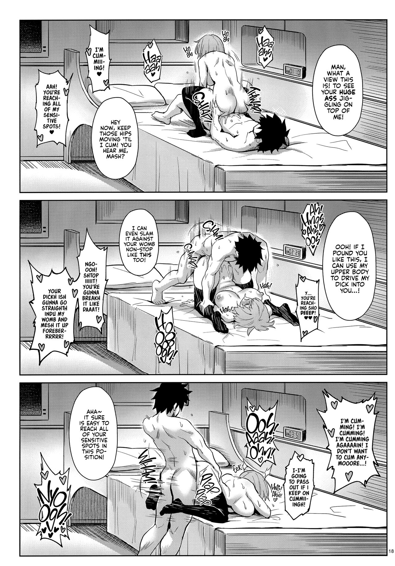 (C95) [COMEX (Zhen Lu)]Mash no Himitsu Tokkun | Mash's Secret Training Regimen(Fate Grand Order) [English] [Kyuume + AJubbz] Page 16