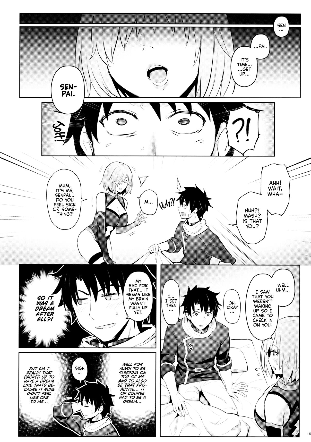 (C97) [COMEX (Zhen Lu)]Mash no Bishiri Inmu | My Wet Dreams of Mash's Bubble Butt(Fate Grand Order) [English] [Kyuume + AJubbz] Page 14