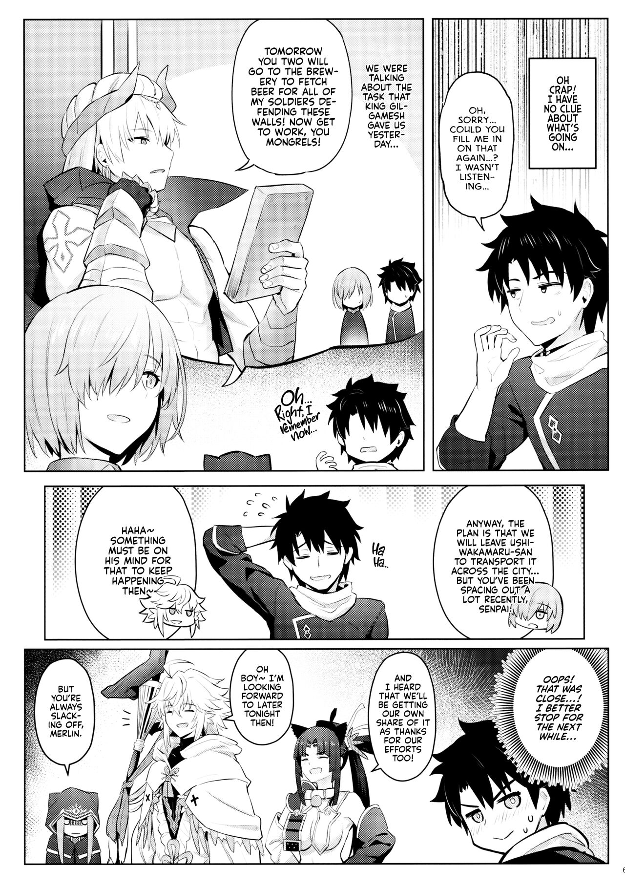 (C97) [COMEX (Zhen Lu)]Mash no Bishiri Inmu | My Wet Dreams of Mash's Bubble Butt(Fate Grand Order) [English] [Kyuume + AJubbz] Page 4