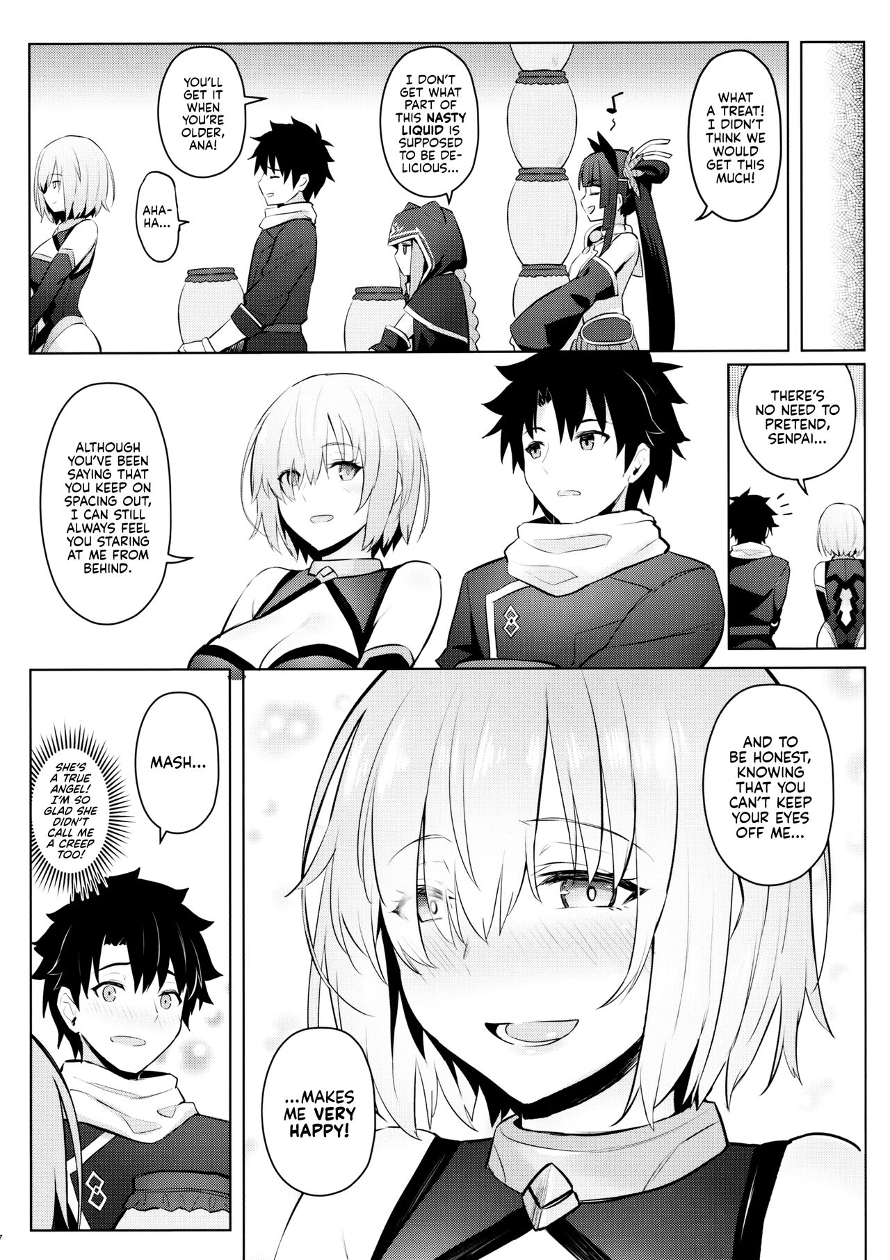 (C97) [COMEX (Zhen Lu)]Mash no Bishiri Inmu | My Wet Dreams of Mash's Bubble Butt(Fate Grand Order) [English] [Kyuume + AJubbz] Page 5