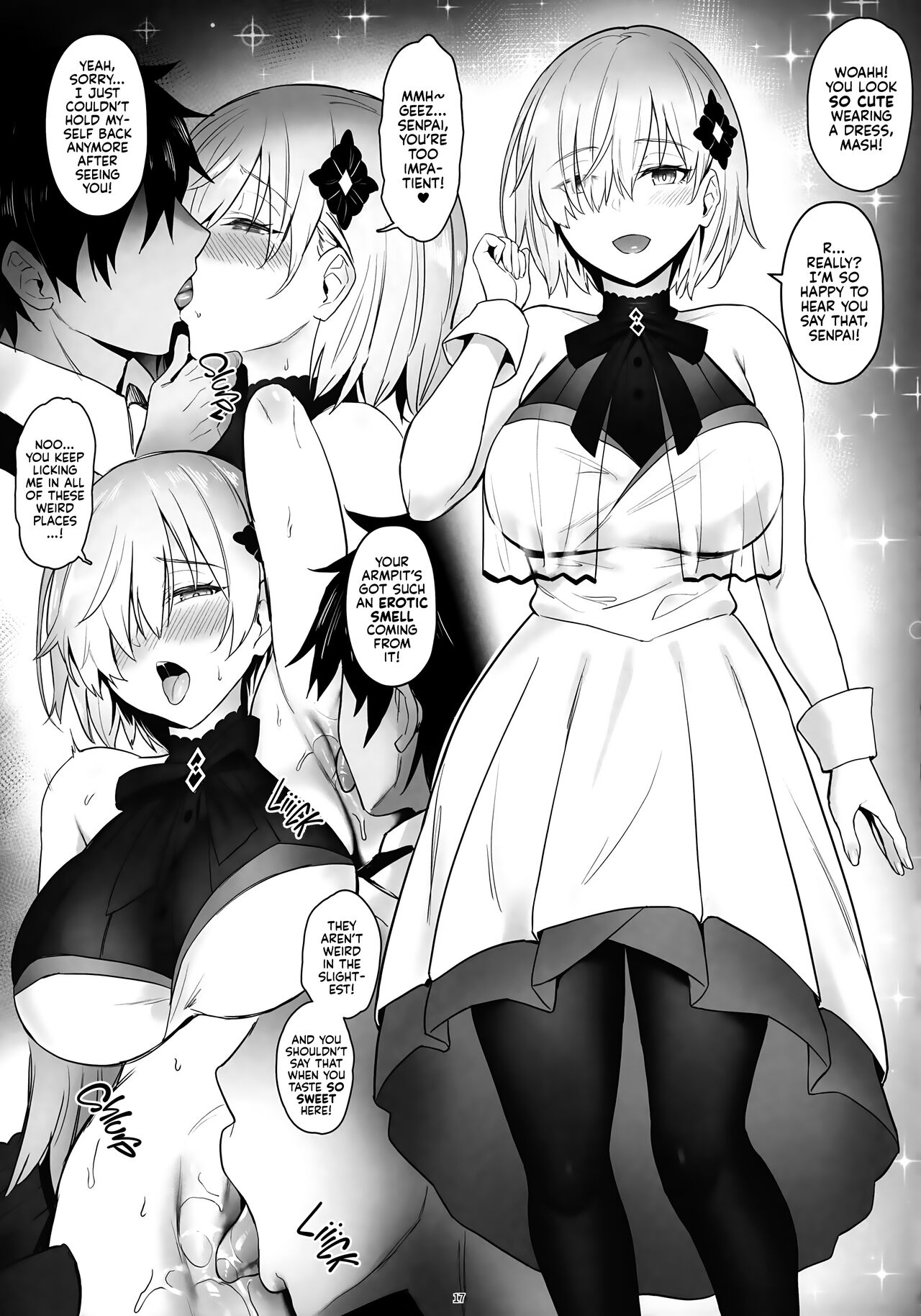 (C101) [COMEX (Zhen Lu)]Kyou no Chaldea mo Ecchi na Funiki ga Afureru | Love is in the Air at Chaldea Once Again!(Fate/Grand Order) [English] [Kyuume + AJubbz] Page 16