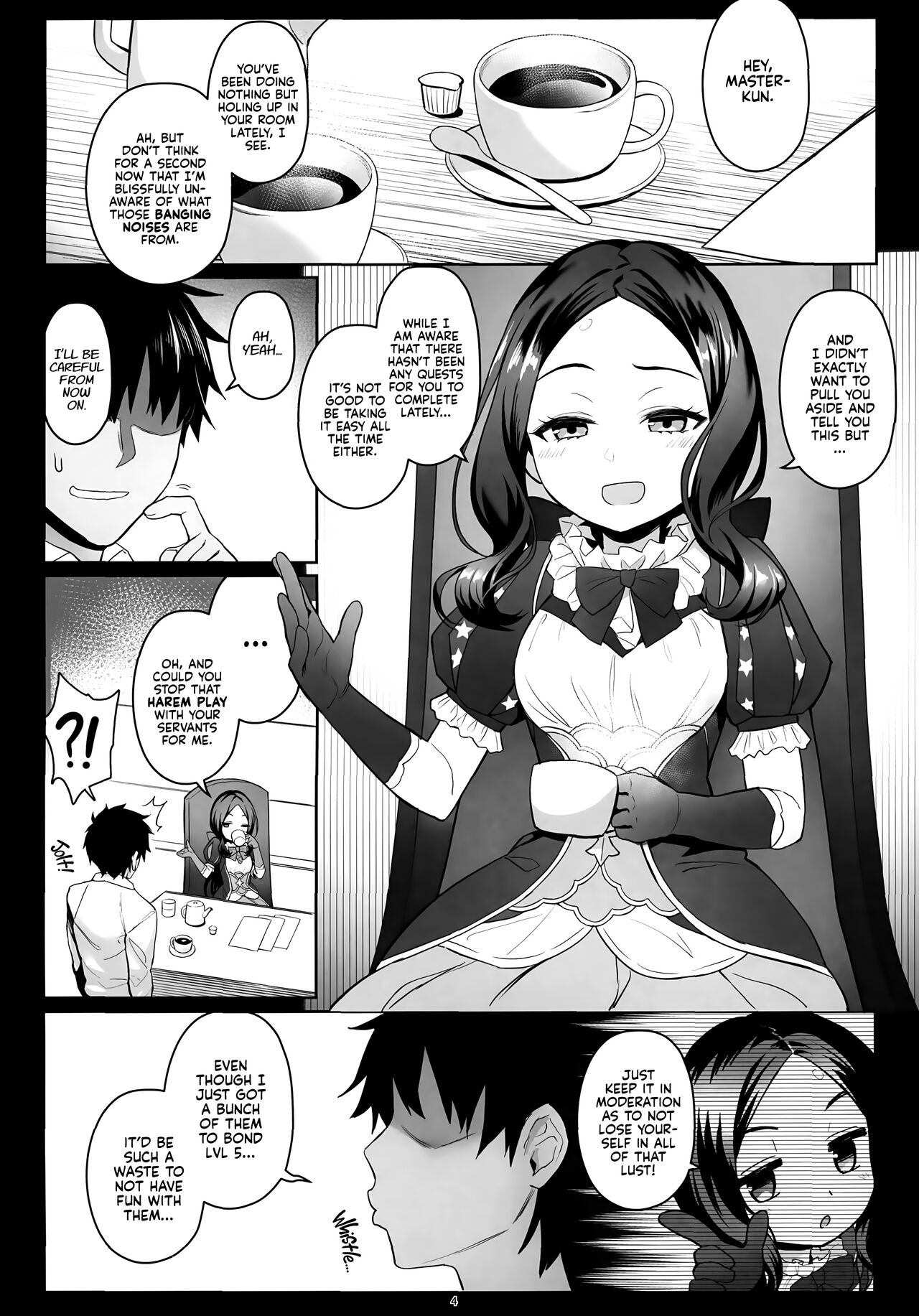 (C101) [COMEX (Zhen Lu)]Kyou no Chaldea mo Ecchi na Funiki ga Afureru | Love is in the Air at Chaldea Once Again!(Fate/Grand Order) [English] [Kyuume + AJubbz] Page 3