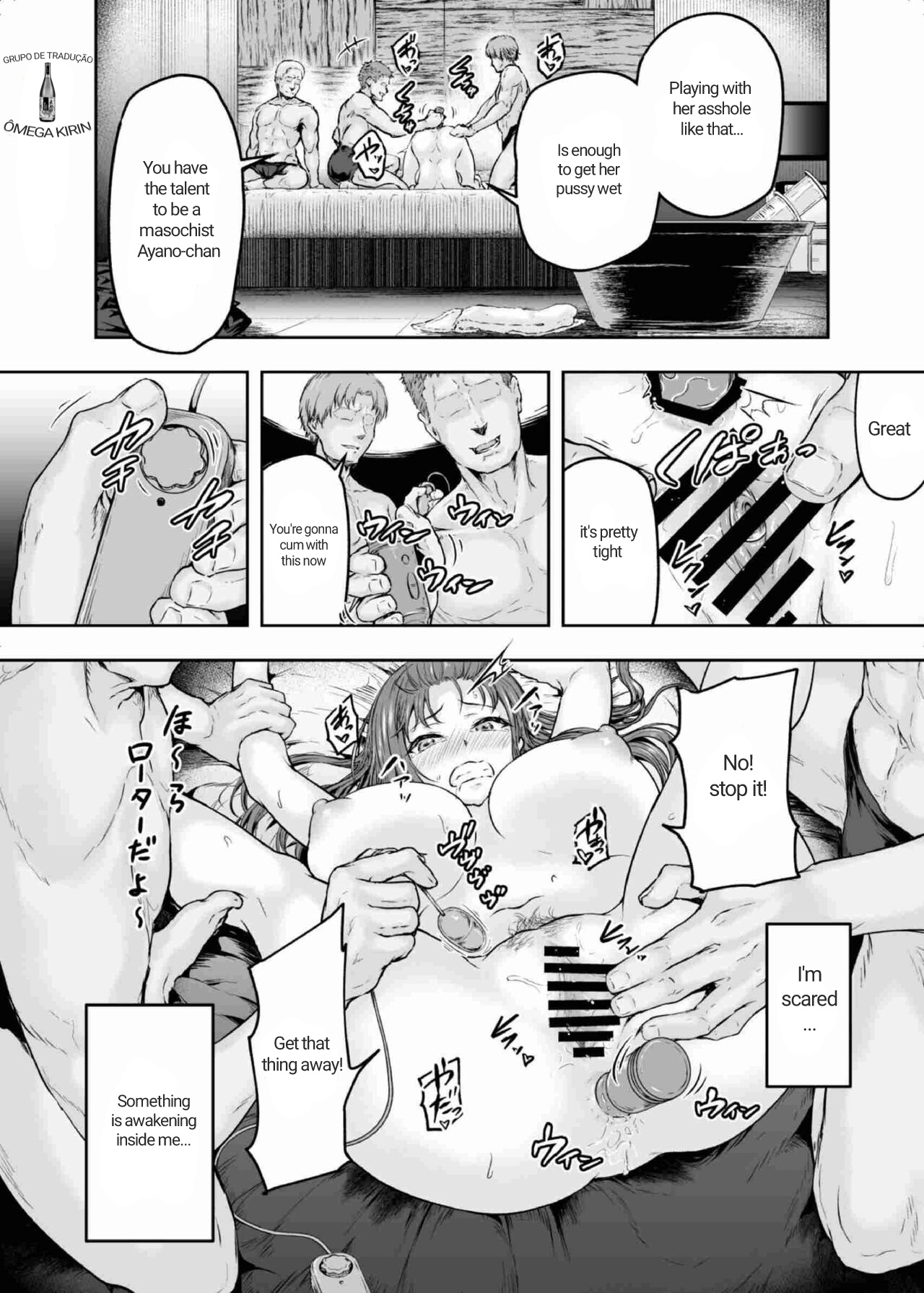 [Sazareito (Ohnaka Ito)]Watashi... Kaerare Chaimashita. 2 -AroThir OL ga Yarichin Daigakusei-tachi no Chinpo ni Dohamari suru made-[English] [ÔmegaKirin] Page 3