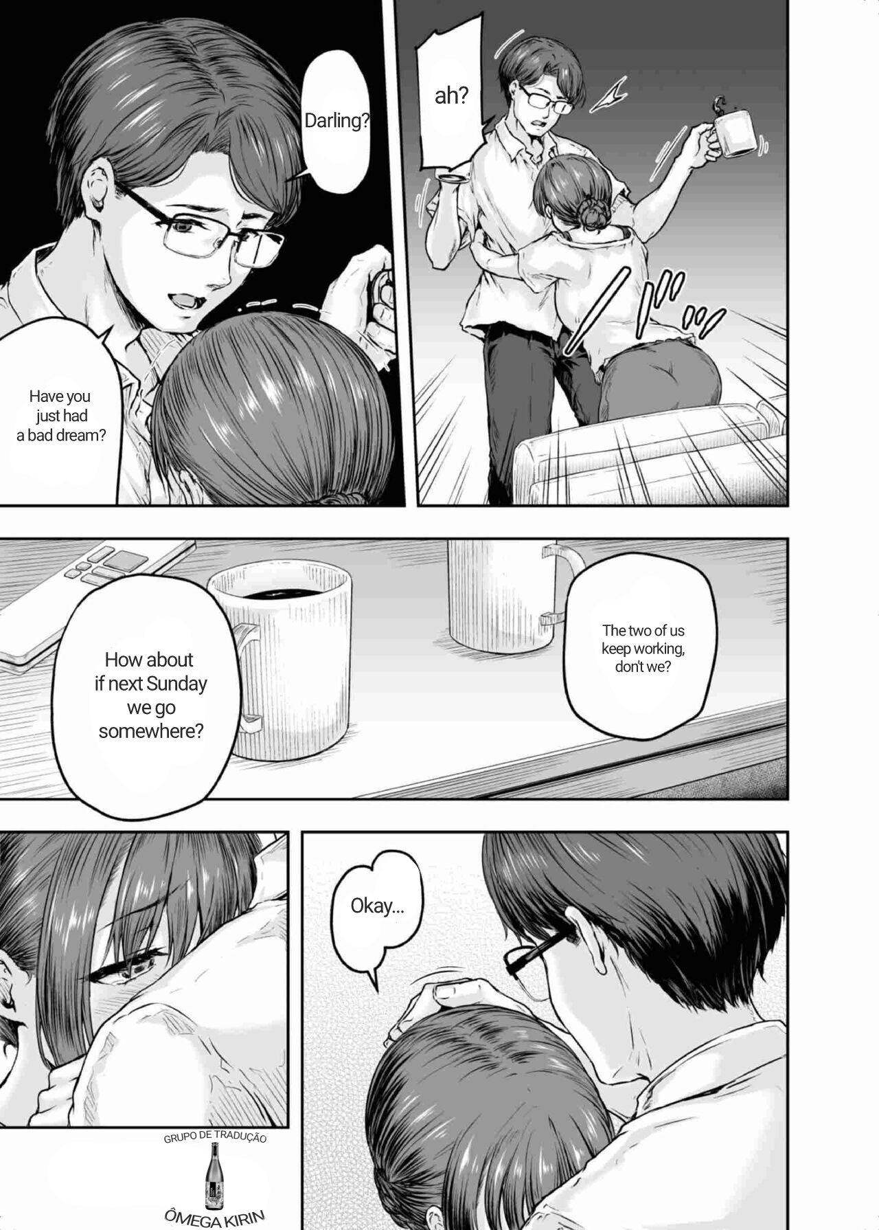 [Sazareito (Ohnaka Ito)]Watashi... Kaerare Chaimashita. 2 -AroThir OL ga Yarichin Daigakusei-tachi no Chinpo ni Dohamari suru made-[English] [ÔmegaKirin] Page 6