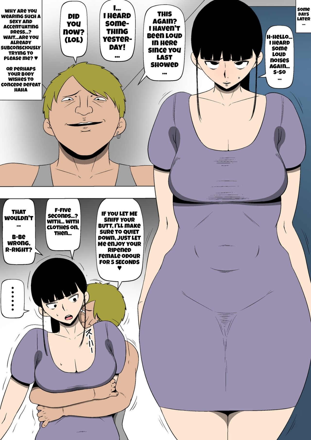 [Doujin Mukashibanashi]Hahaoya ga Kinjo no Otoko to Nikutai Kankei ni | My mother is in a sexual relationship with the man next-door[English] Page 7