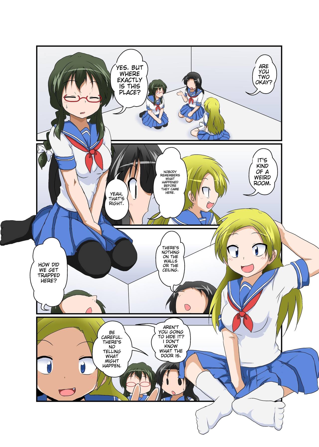 [Ameshoo (Mikaduki Neko)]Rifujin Shoujo ~Hentai Card Game Hen~ | Female, Less[English] Page 3