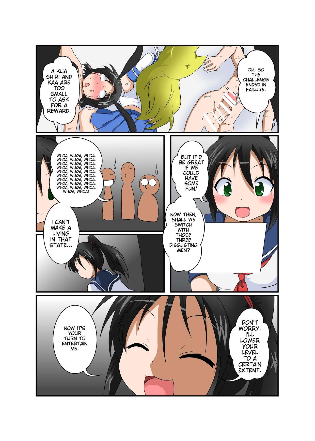 [Ameshoo (Mikaduki Neko)]Rifujin Shoujo ~Hentai Card Game Hen~ | Female, Less[English] Page 39