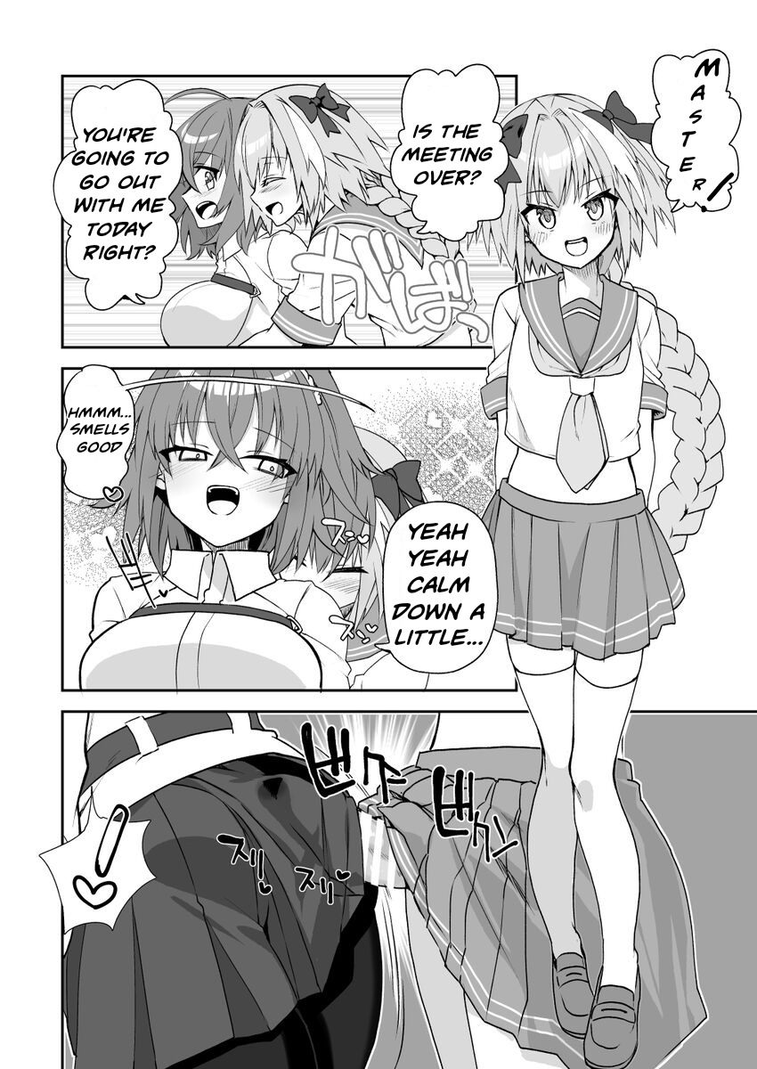 [Tanaka Aki]Seme Astolfo x Gudako Manga(Fate/Grand Order) [English] [ItsActuallyWolfie] Page 1