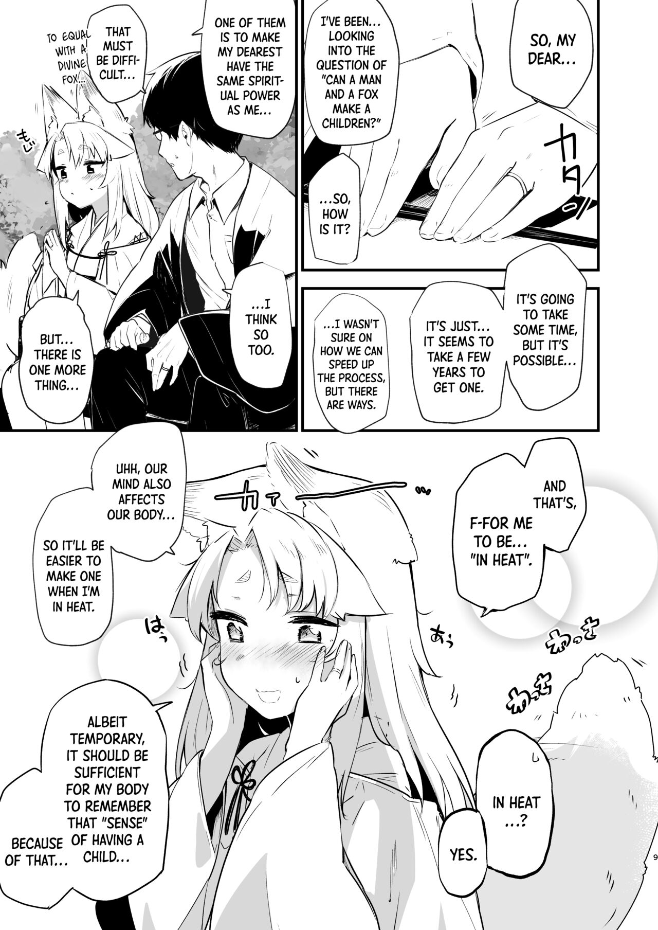 [Katamimi Headphone (Ariyoshi Gen)]Komagitsune no Yue | Yue the Guardian Fox[English] [DKKMD Translations] [Digital] Page 8