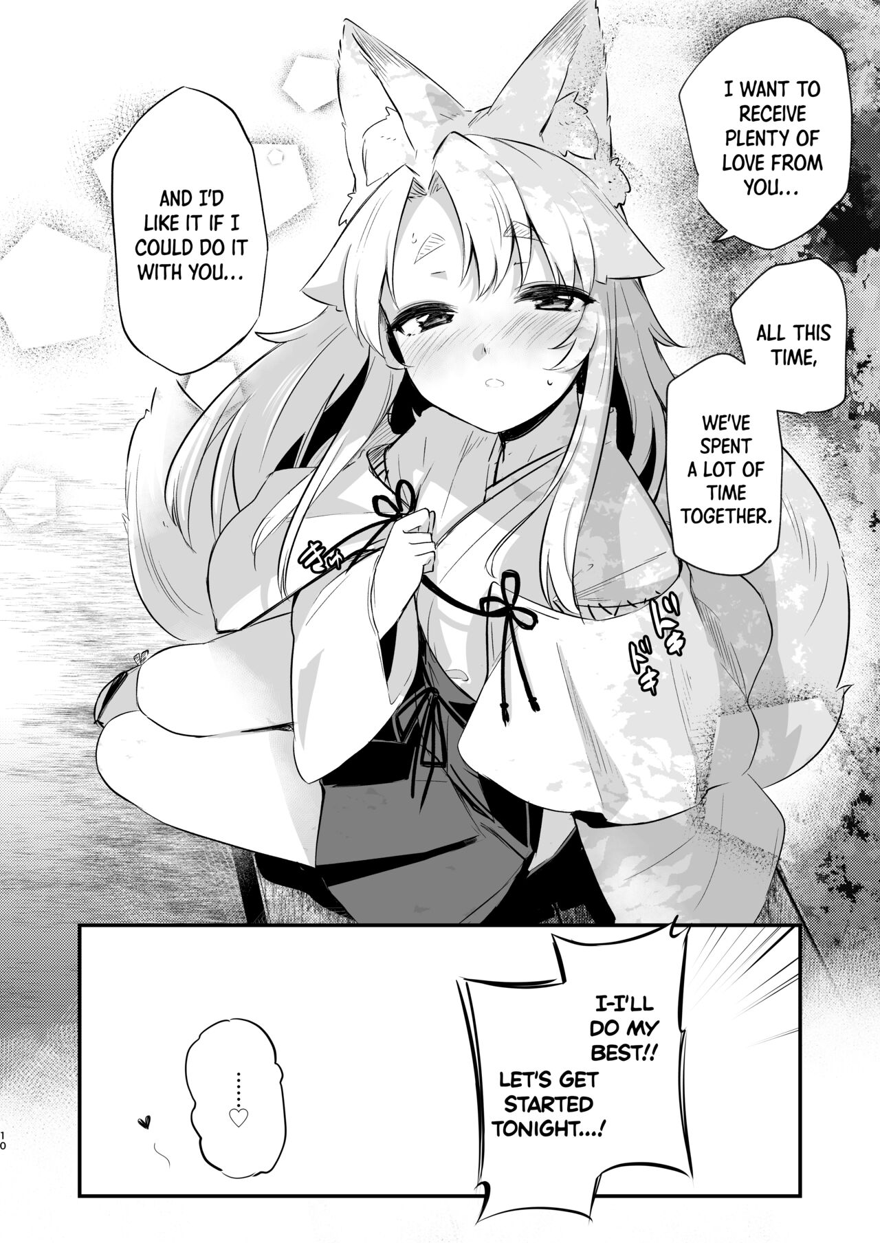 [Katamimi Headphone (Ariyoshi Gen)]Komagitsune no Yue | Yue the Guardian Fox[English] [DKKMD Translations] [Digital] Page 9