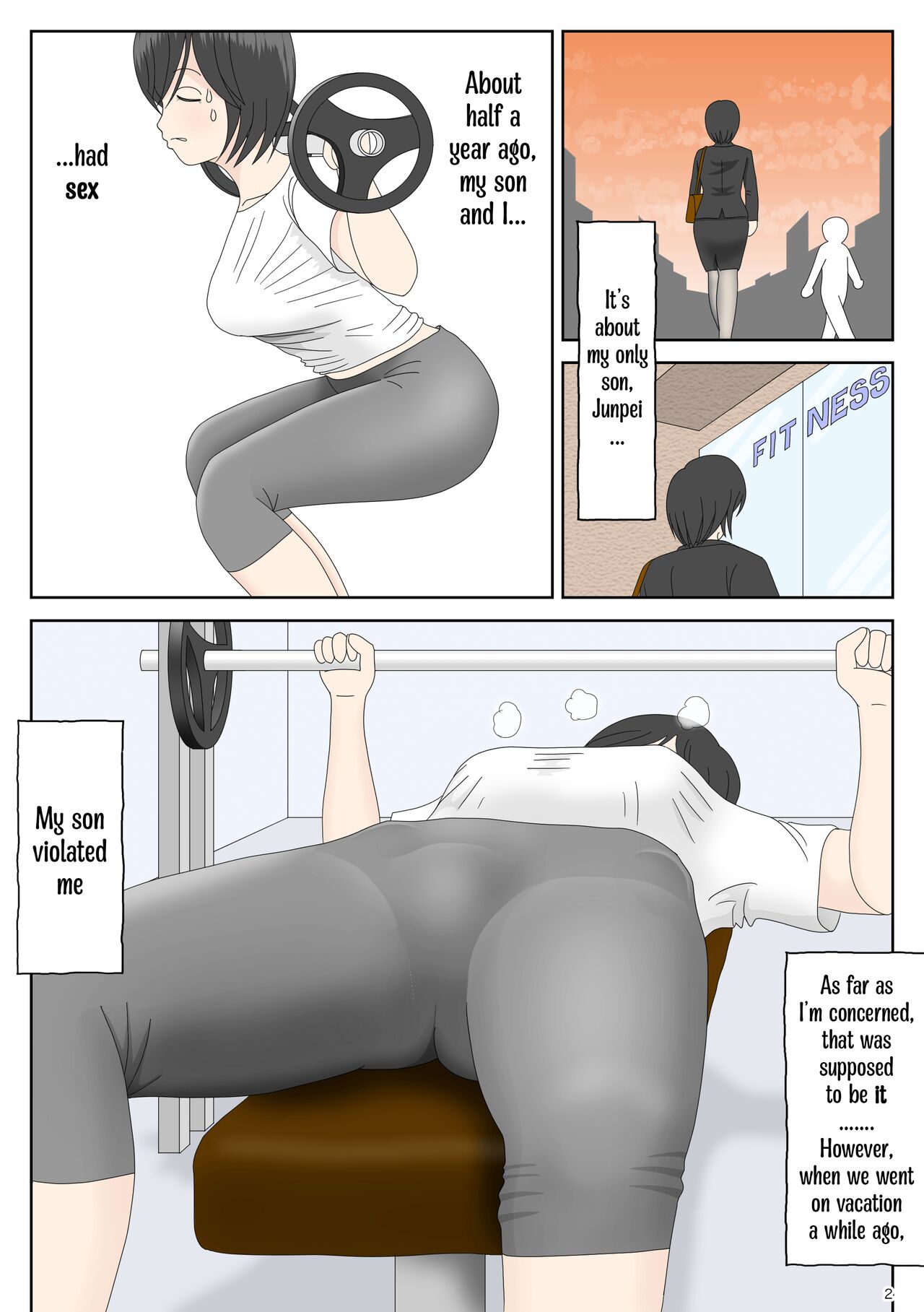 [Mizuarai no kai]Onaneta Kaa-san 3 ~Ikasareru Watashi~ | Masturbating to Mom 3 ~Driven to the High of Pleasure~[English] [Kyuulab] Page 2