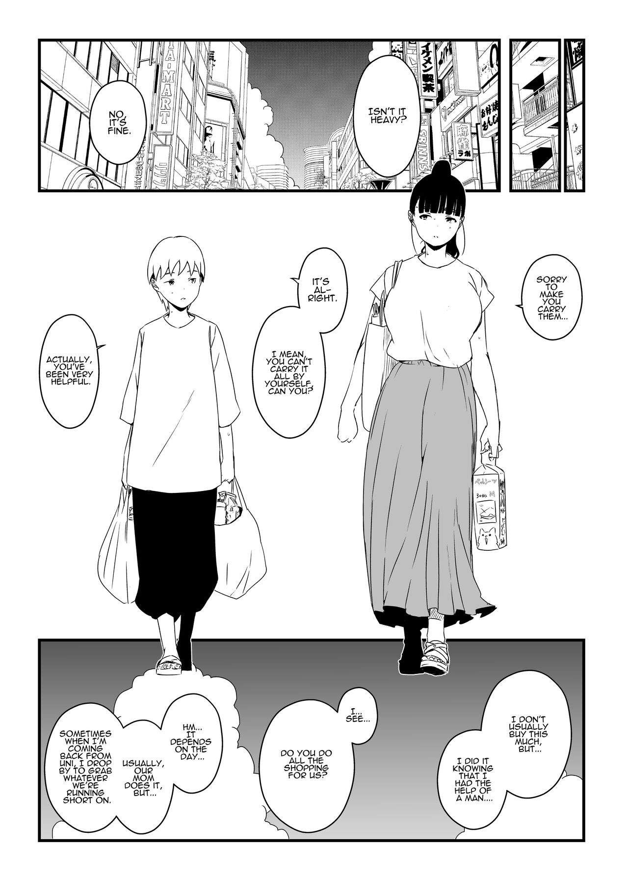 [Senaka]Giri no Ane to no 7-kakan Seikatsu - 4 | 7 Days with My Stepsister Day 4[English] [ADTL] Page 13