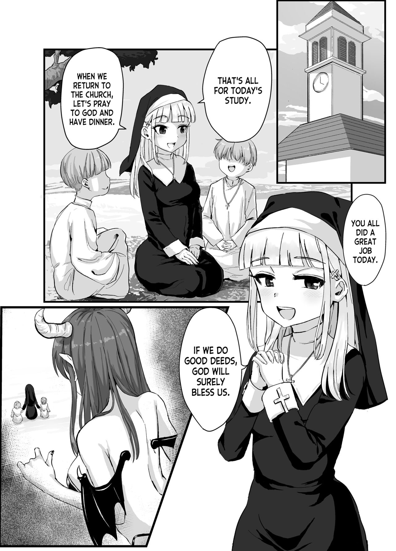 [Corruprotocol (huca, EPLOOV)]Seiso na Sister ga Succubus ni Osowarete Imma-ka Suru Hanashi[English] [desudesu] Page 3