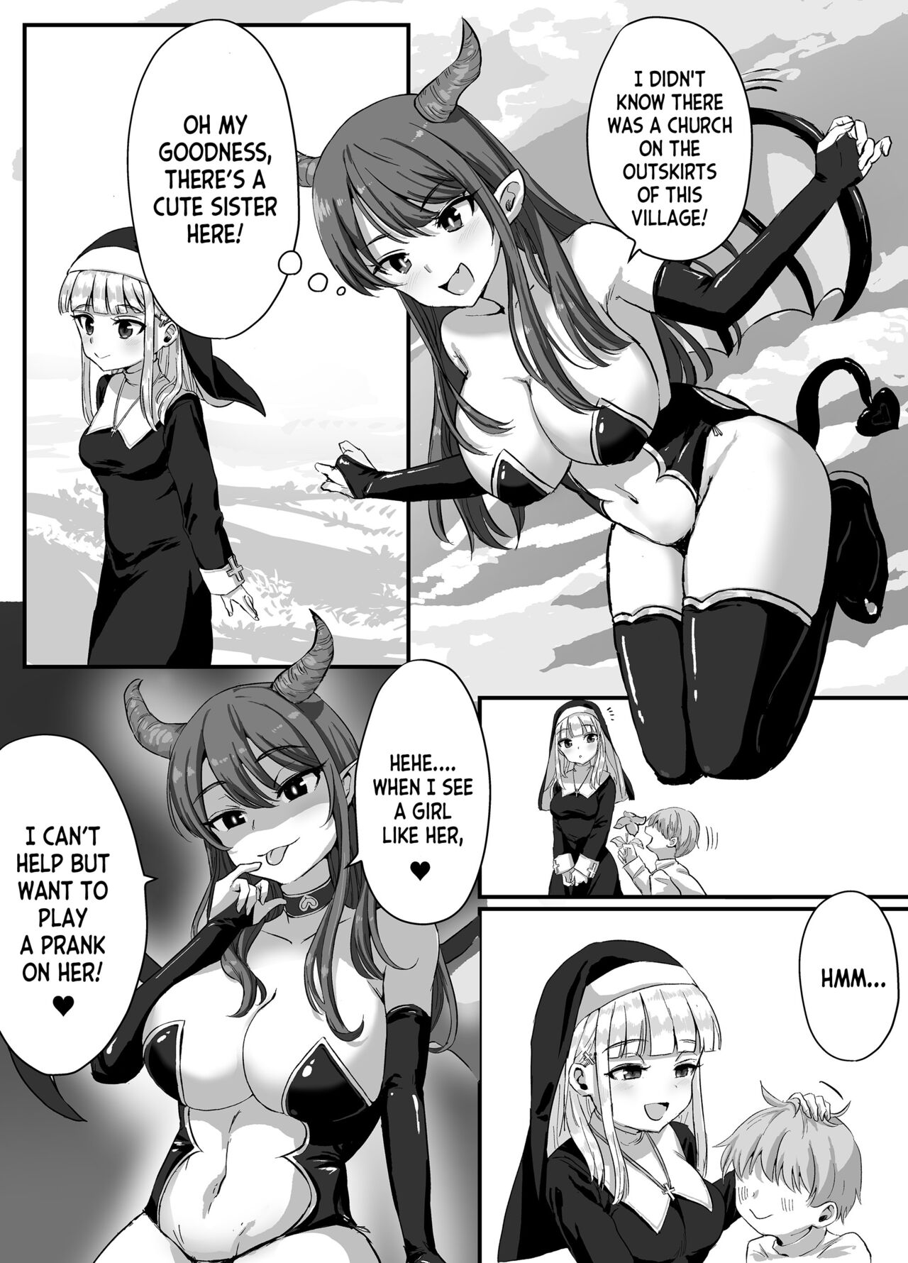 [Corruprotocol (huca, EPLOOV)]Seiso na Sister ga Succubus ni Osowarete Imma-ka Suru Hanashi[English] [desudesu] Page 4