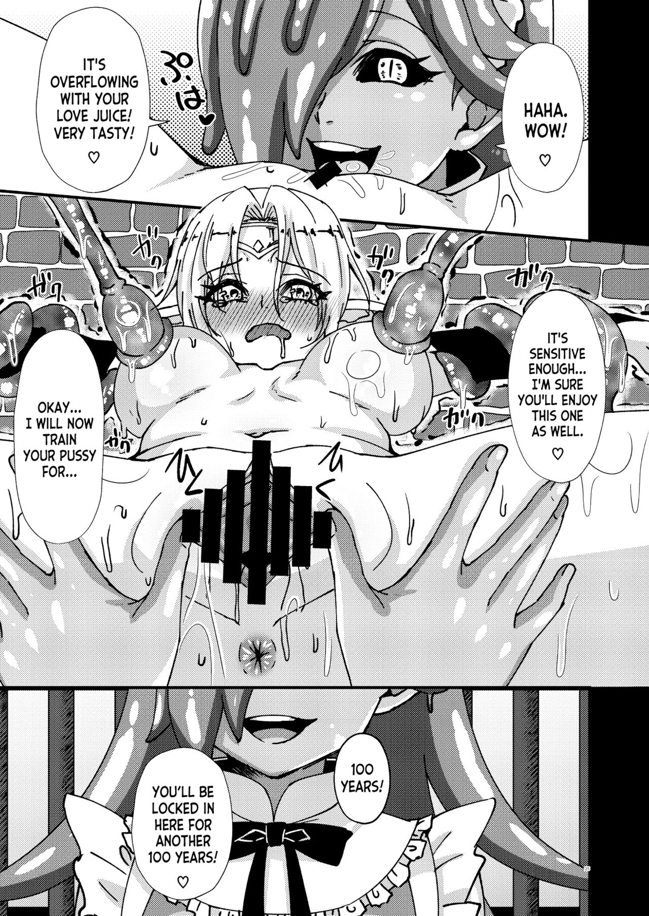 [Hanami-ga Saku (Sakurai Toki)]Onna Kishi Kurono Chikubi Choukyouki[Digital] [English] [desudesu] Page 24