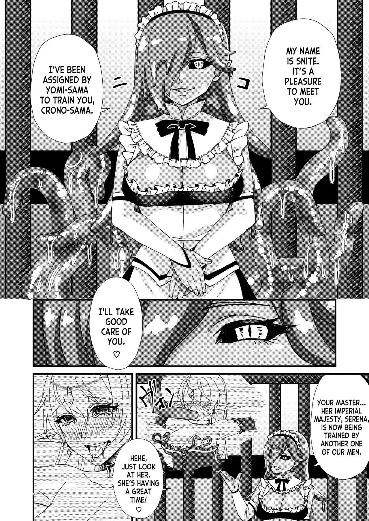 [Hanami-ga Saku (Sakurai Toki)]Onna Kishi Kurono Chikubi Choukyouki[Digital] [English] [desudesu] Page 3