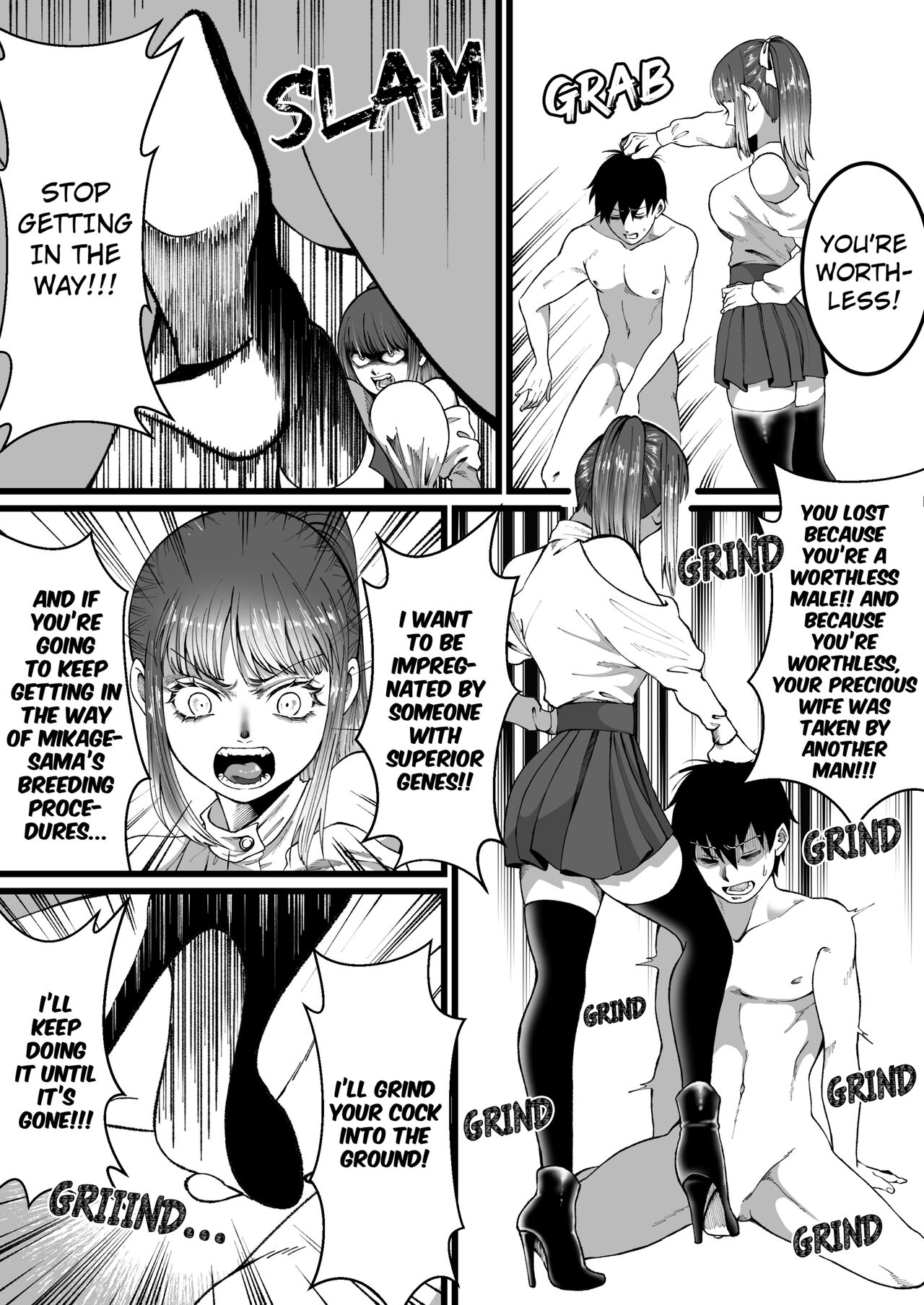 [Mr. Hokke (Mugicha World)]Tanshou Houkei wa Okotowari na Sekai | A World Where Small, Phimosis Cocks Are Hated[English] [Decensored] Page 20