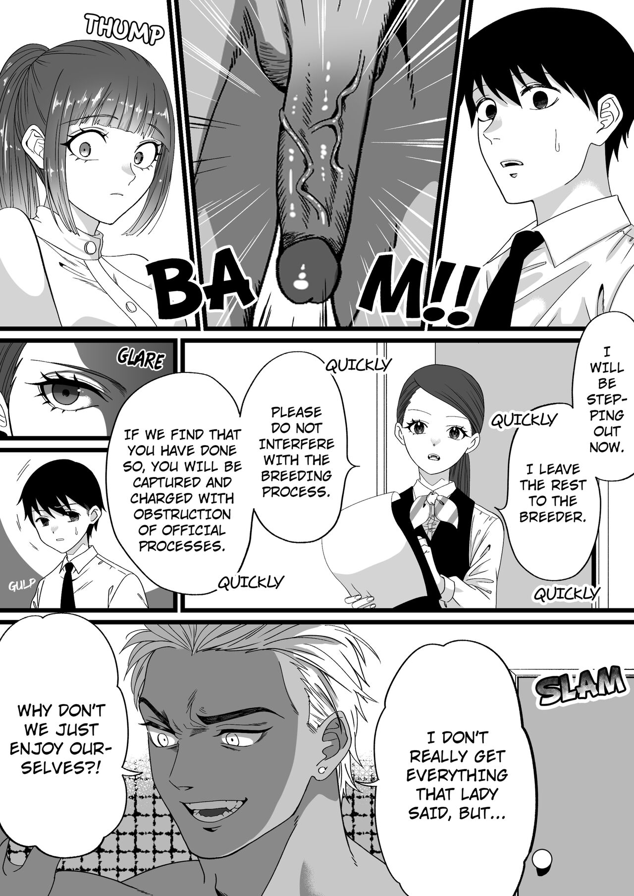 [Mr. Hokke (Mugicha World)]Tanshou Houkei wa Okotowari na Sekai | A World Where Small, Phimosis Cocks Are Hated[English] [Decensored] Page 6