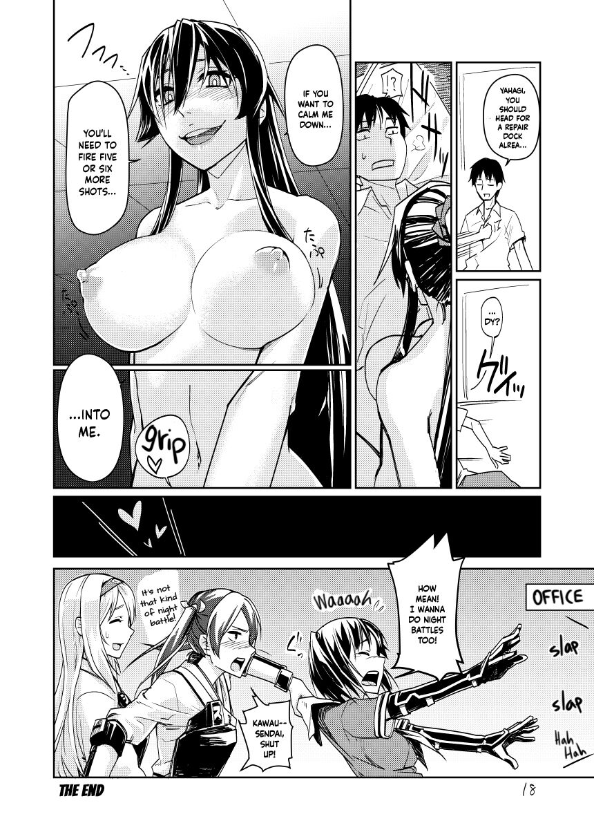 [Build-Tetsu (Ninomiya Hitomi)]Yahagi Hon Kai(Kantai Collection -KanColle-) [English] {Hennojin} [Digital] Page 17
