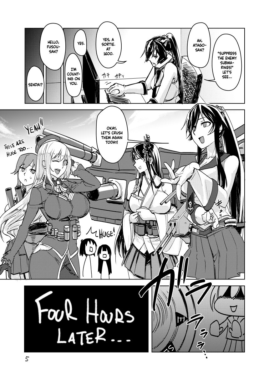 [Build-Tetsu (Ninomiya Hitomi)]Yahagi Hon Kai(Kantai Collection -KanColle-) [English] {Hennojin} [Digital] Page 4