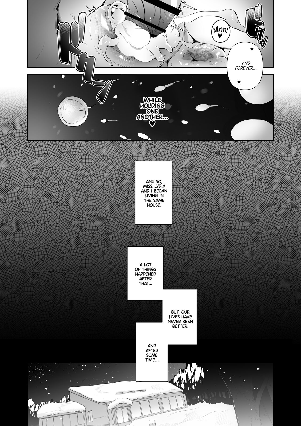 [Noumusai (Miyashiro Yousuke)]Mucchiri Dekachichi Elf no Oba-san to Ano Hi Kawashita Sukebe de Ecchi na Yakusoku | The Hot and Pervy Promise I Made to My Plump and Busty Elf Auntie[English] [blunt420xxx] [Digital] Page 44