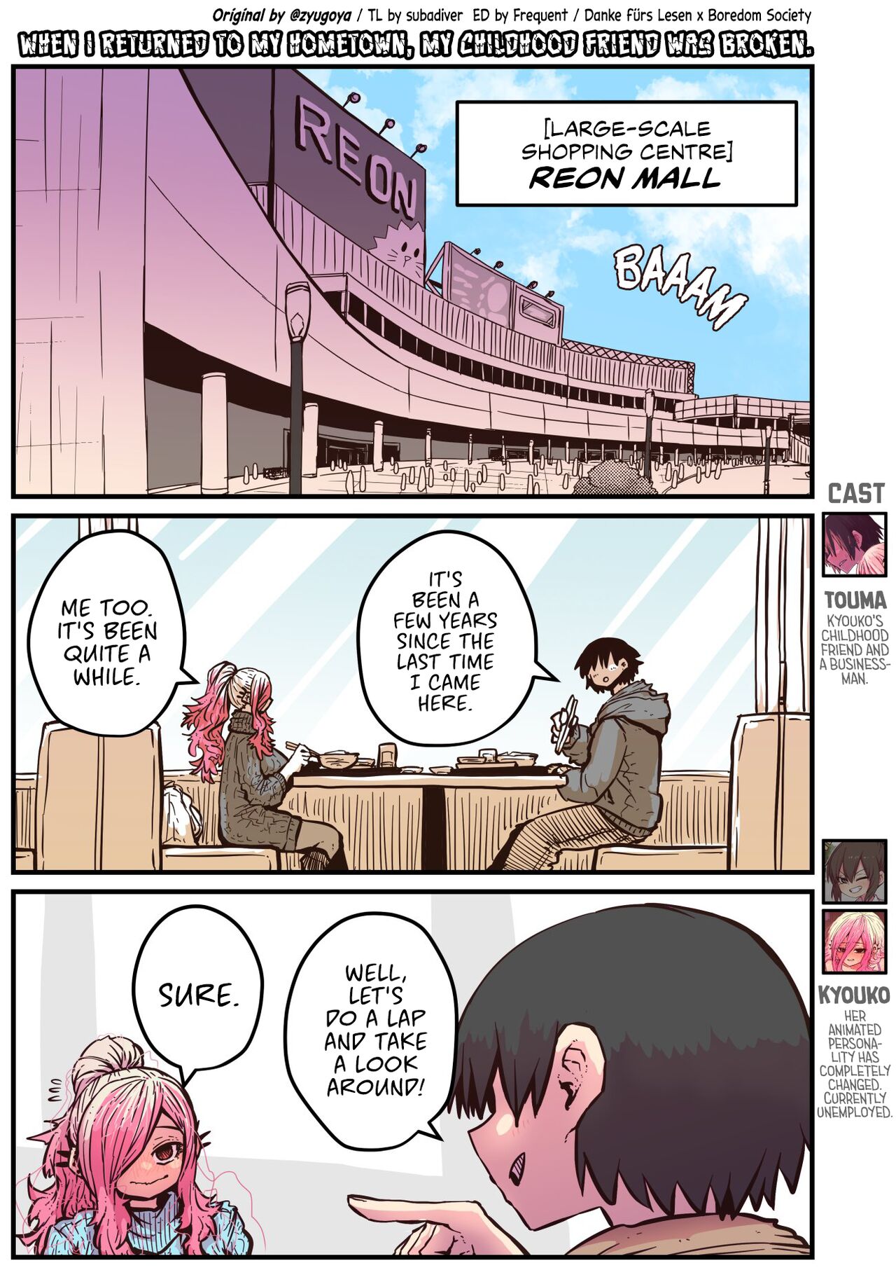 [Zyugoya]When I Returned to My Hometown, My Childhood Friend was Broken(MainStory+FANBOX) [English] (Ongoing) Page 37