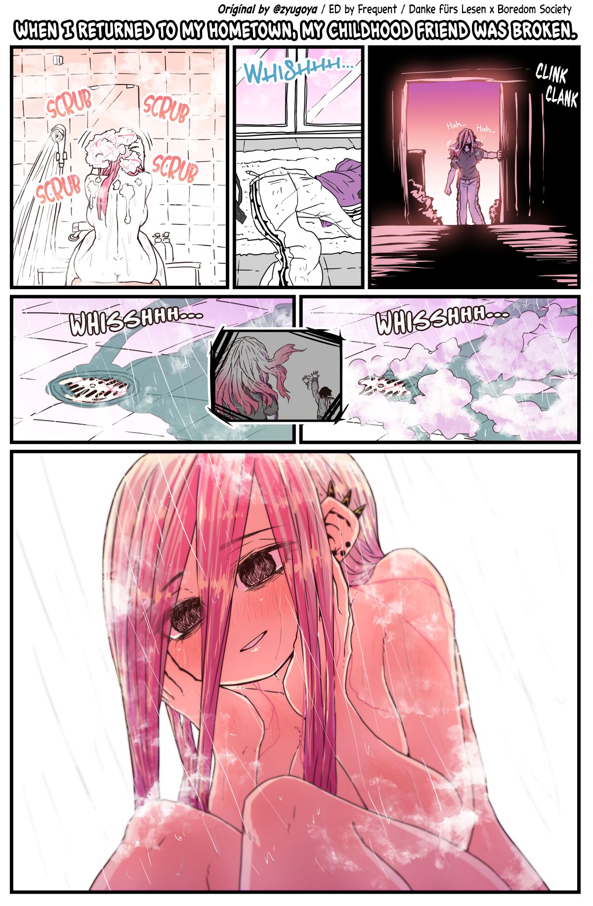 [Zyugoya]When I Returned to My Hometown, My Childhood Friend was Broken(MainStory+FANBOX) [English] (Ongoing) Page 6