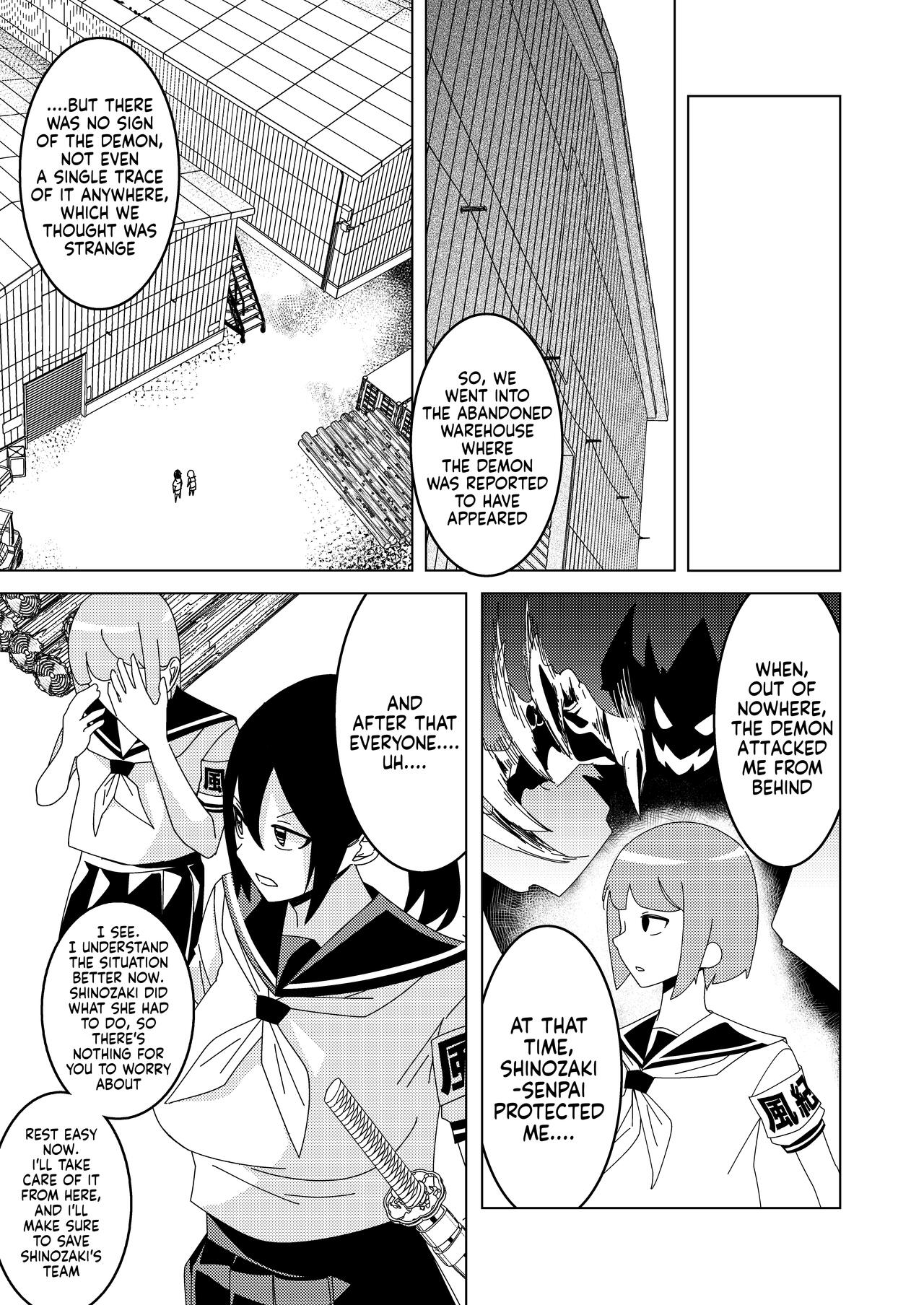[Hisamaru Hajimeya (Hisamaru Hajime)]Zanpai! Kuso Zako Taimashi Iinchou ~Taima Kousen Fuuki Iinchou wa Sennou Kougeki ni Kanpai, Kyousei Jinkaku Haisetsu de Jinsei Shuuryou Shimashita.~[English] Page 4