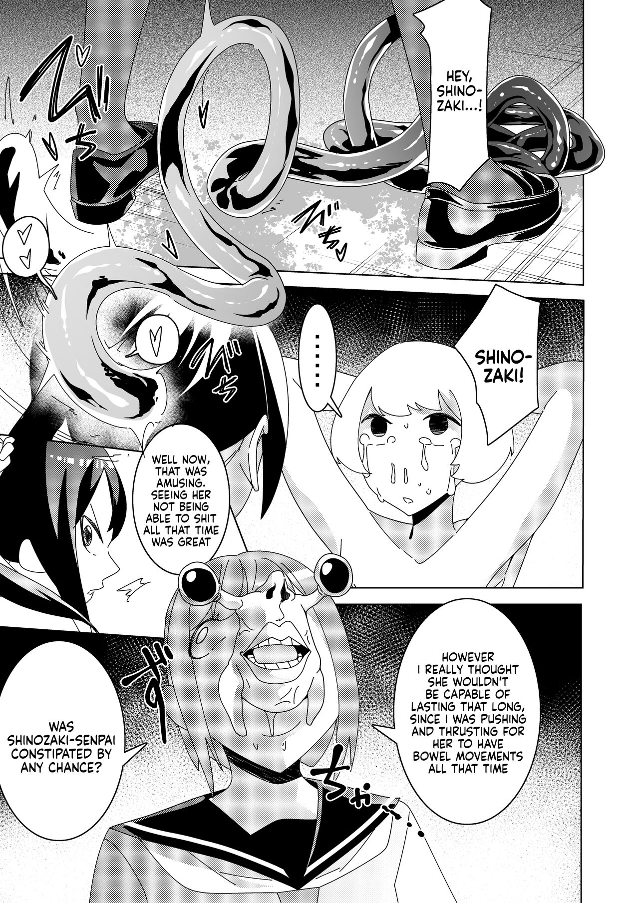 [Hisamaru Hajimeya (Hisamaru Hajime)]Zanpai! Kuso Zako Taimashi Iinchou ~Taima Kousen Fuuki Iinchou wa Sennou Kougeki ni Kanpai, Kyousei Jinkaku Haisetsu de Jinsei Shuuryou Shimashita.~[English] Page 8