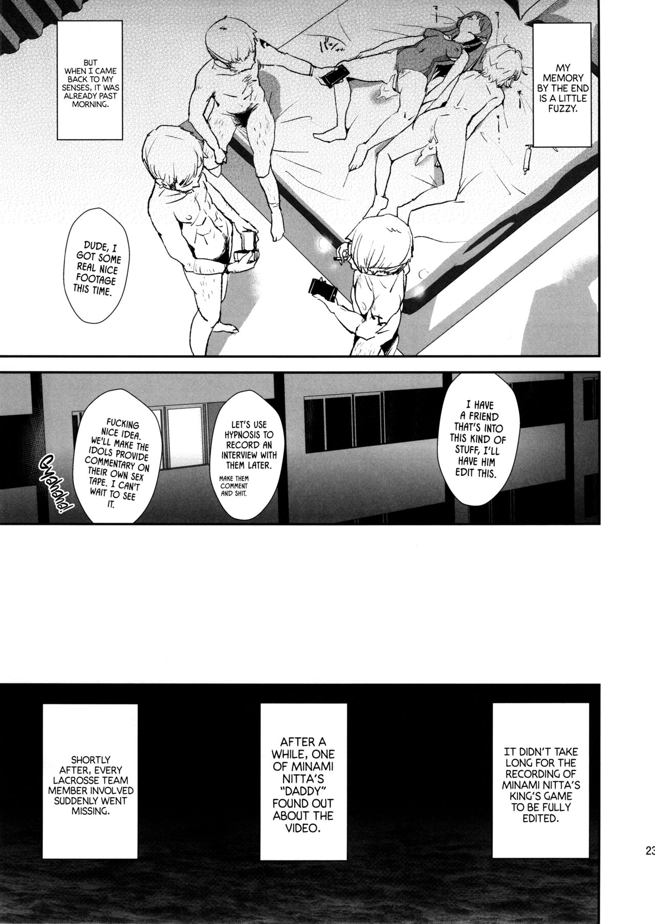 (C90) [Yami ni Ugomeku (Dokurosan)]Nitta Minami no Saimin Dosukebe Ousama Game(THE IDOLM@STER CINDERELLA GIRLS) [English] [Kinsei Translations] [Decensored] Page 22