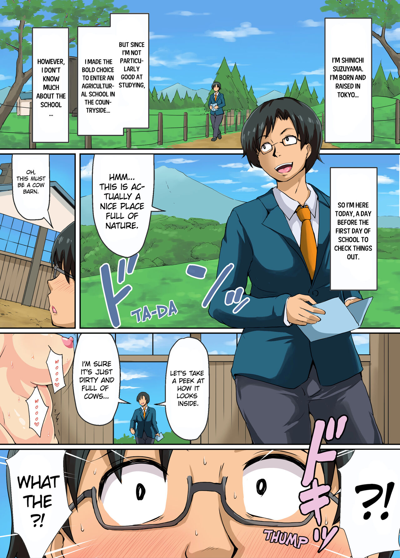 [Media (Jack)]Milking Cowgirls at a School Farm Page 3