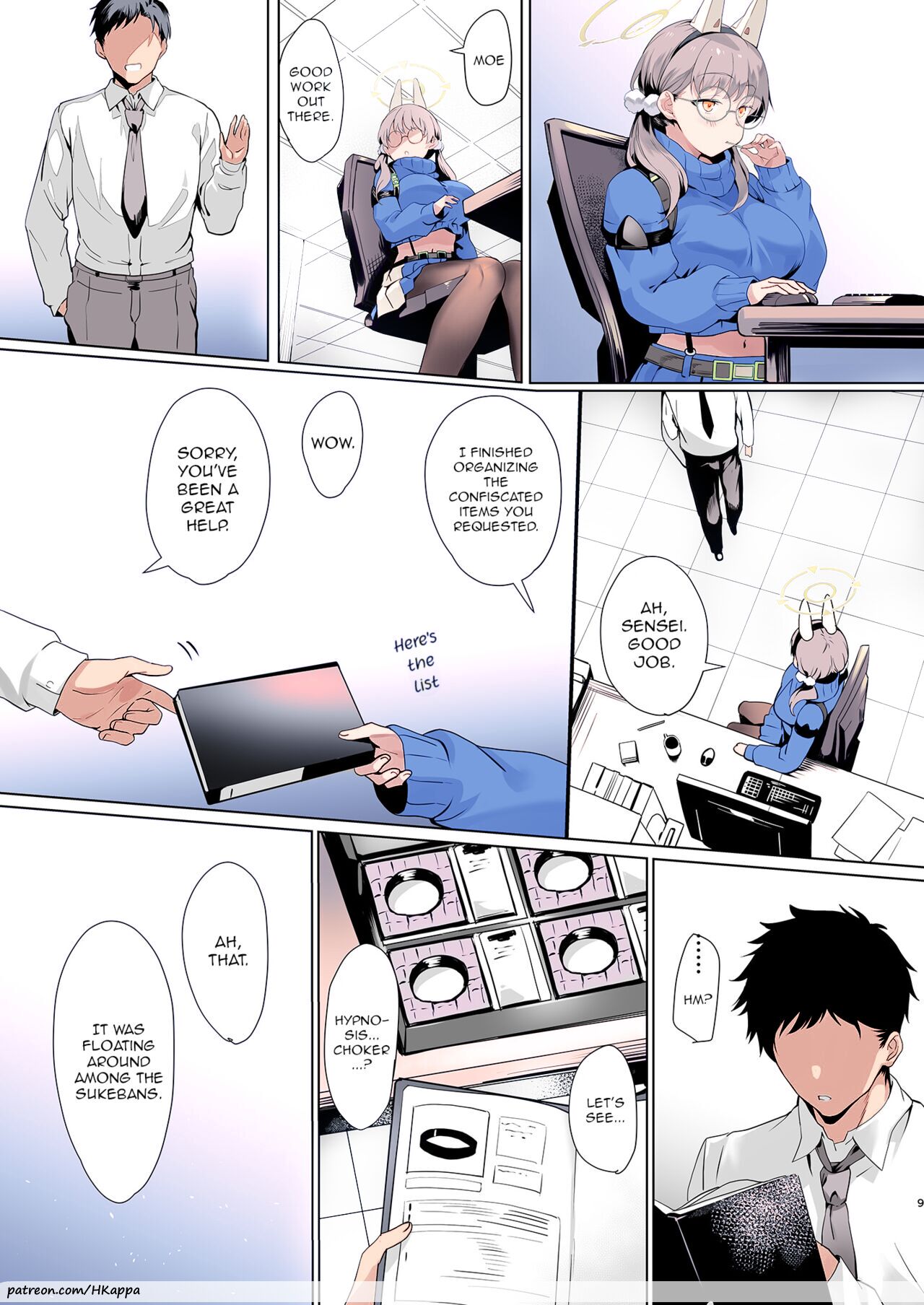 [LV426 (Mecha Sharekoube)]Mechanized Memories(Blue Archive) [English] [Colorized] [Digital] Page 7