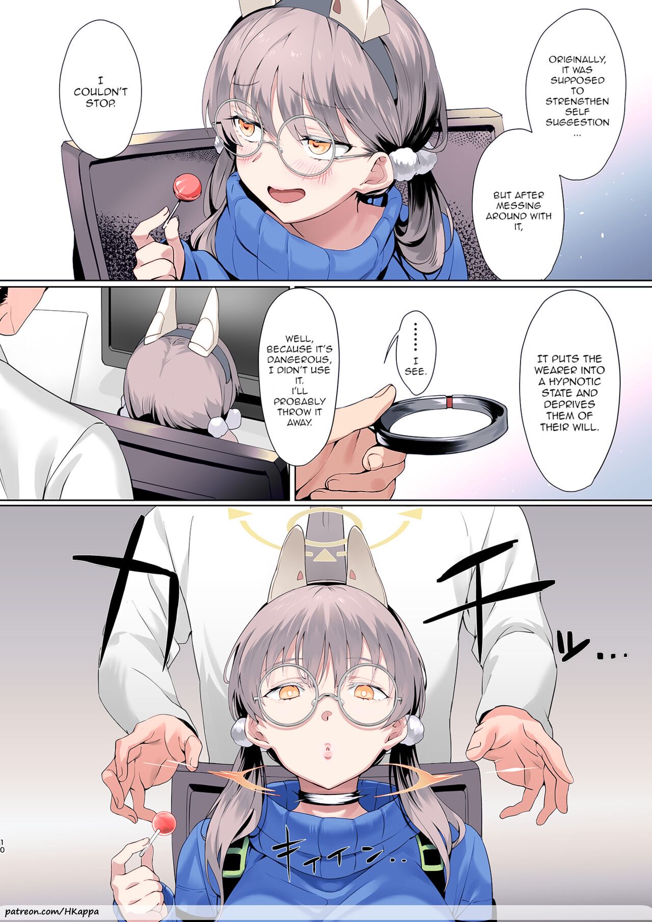[LV426 (Mecha Sharekoube)]Mechanized Memories(Blue Archive) [English] [Colorized] [Digital] Page 8