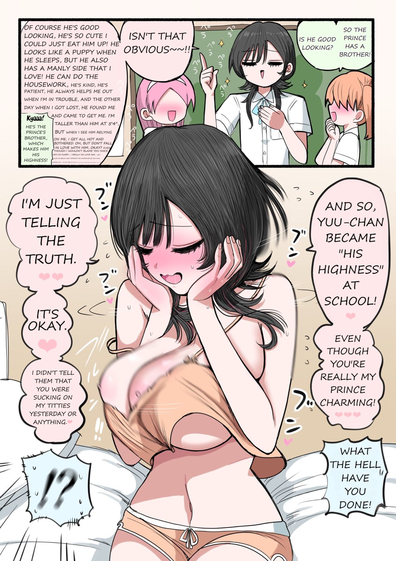 [Zurikishi]Sotobenkei no Ouji-sama | A Prince Who Acts Cool Outside but Timid at Home[English] [WayVZ] [Ongoing] Page 83