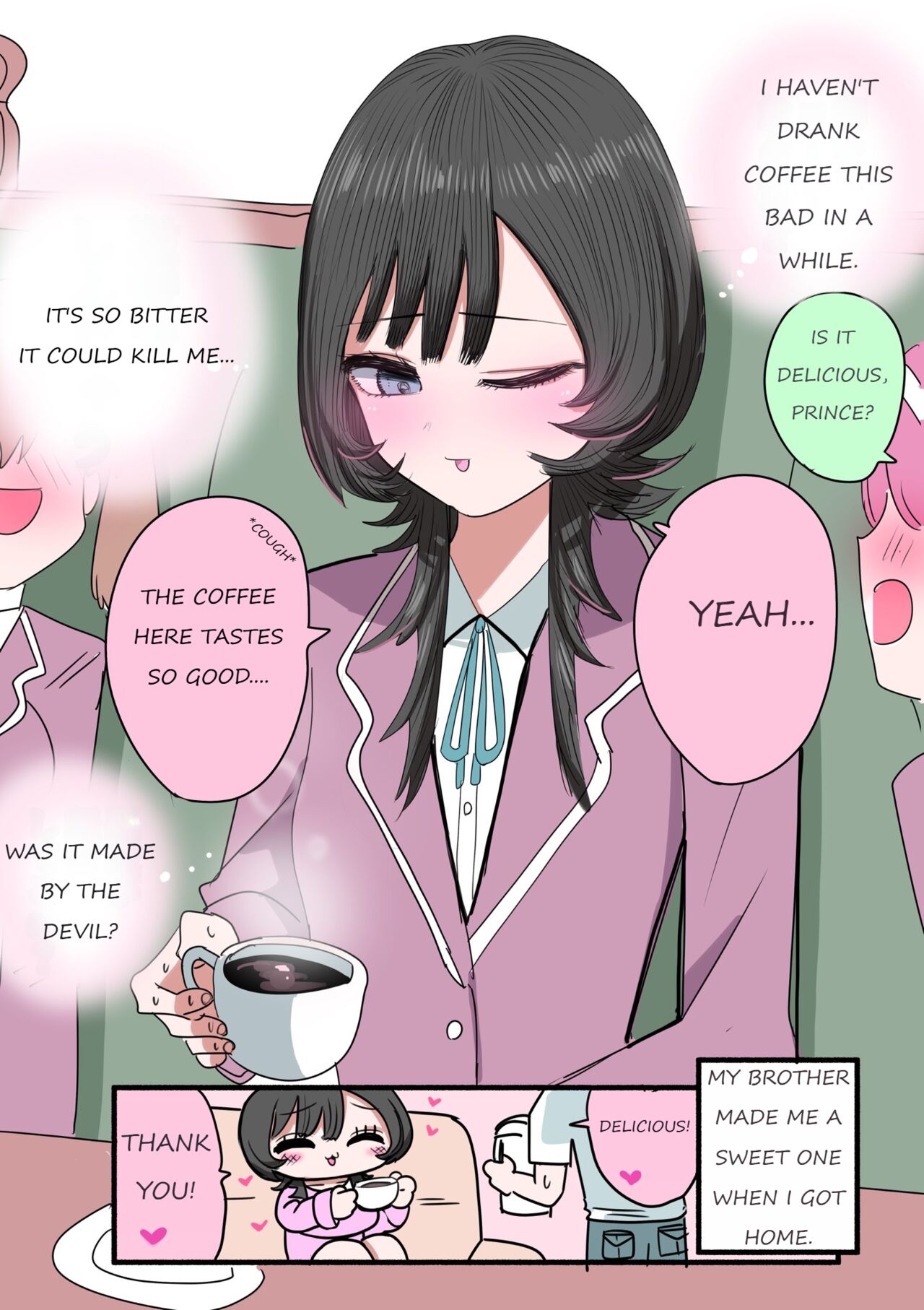 [Zurikishi]Sotobenkei no Ouji-sama | A Prince Who Acts Cool Outside but Timid at Home[English] [WayVZ] [Ongoing] Page 9