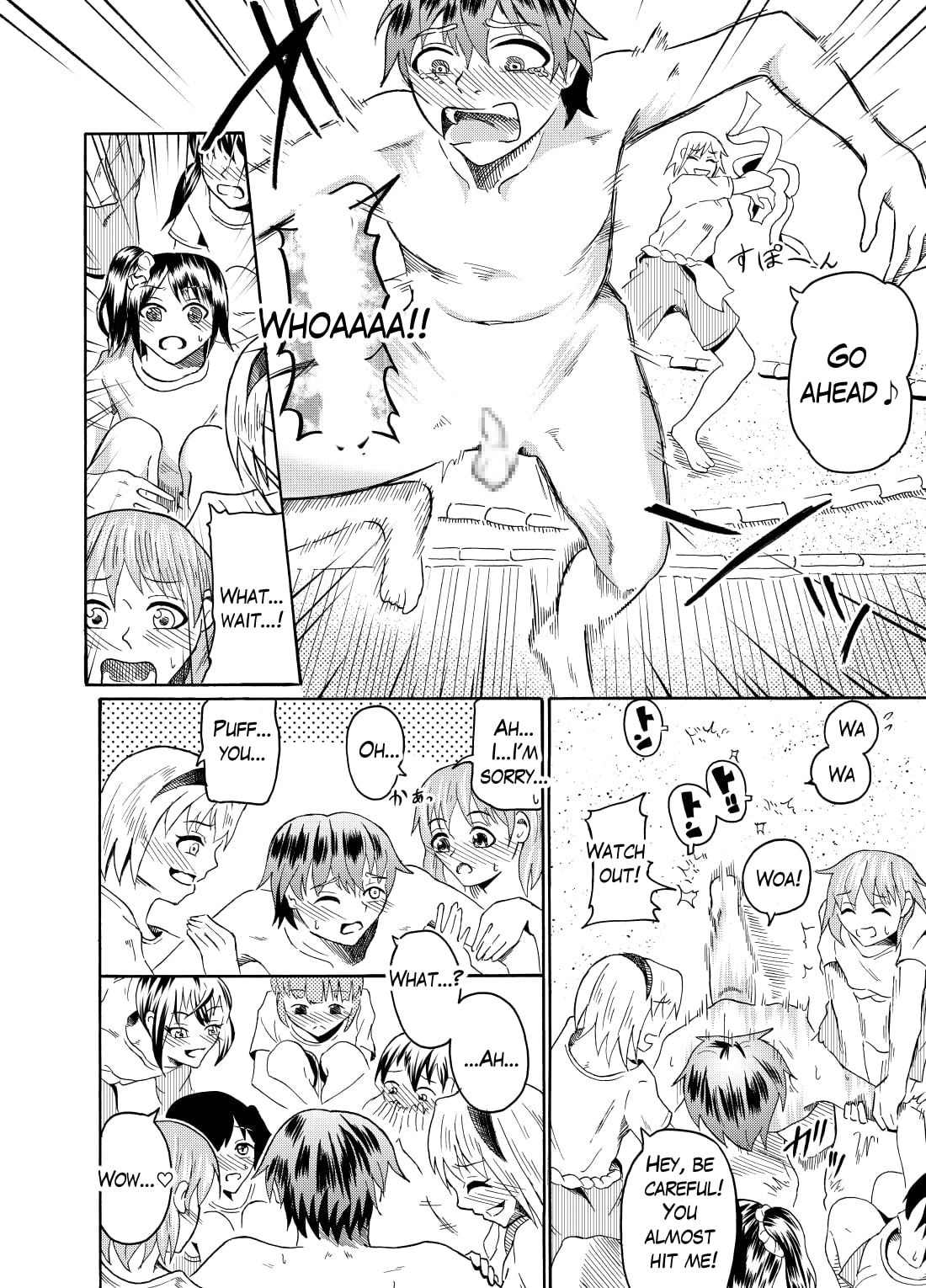 [NippatsuKokuhou (Kaneko Ken)]Sumou no Jugyou de CFNM | CFNM in Sumo Class[English] Page 13
