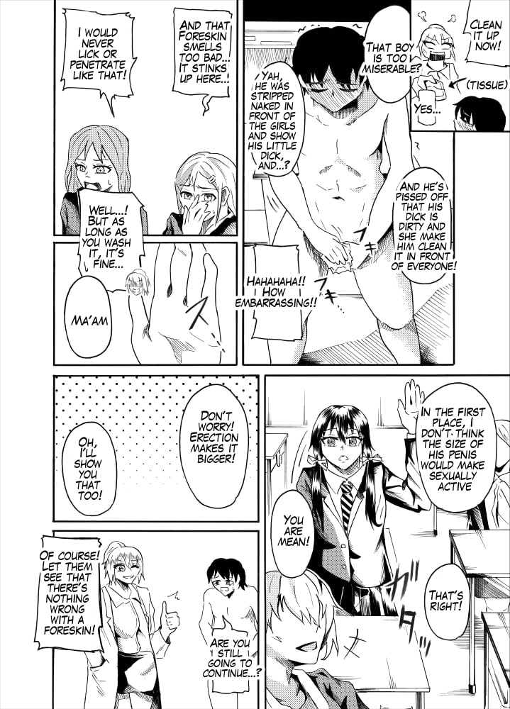 [NippatsuKokuhou (Kaneko Ken)]Houkei Danshi de Seikyouiku | Sex education using foreskin boy[English] Page 10