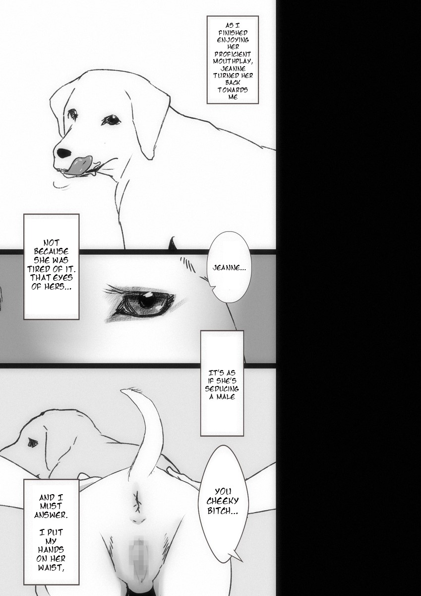 [Taroro]Mihane's Buttered Dog Sex[English] Page 8