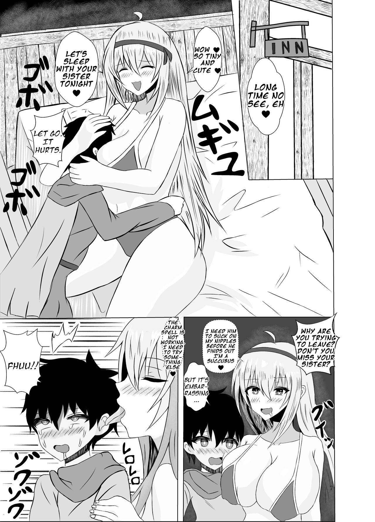 [Princess Cat (Nekohime Yuuka)]Succubus Gitai Slime ga Shota Yuusha o Gyaku Rape suru Hon | A Story About the Hero Who a Succubus Slime Mimic Raped.[English] [Digital] Page 7