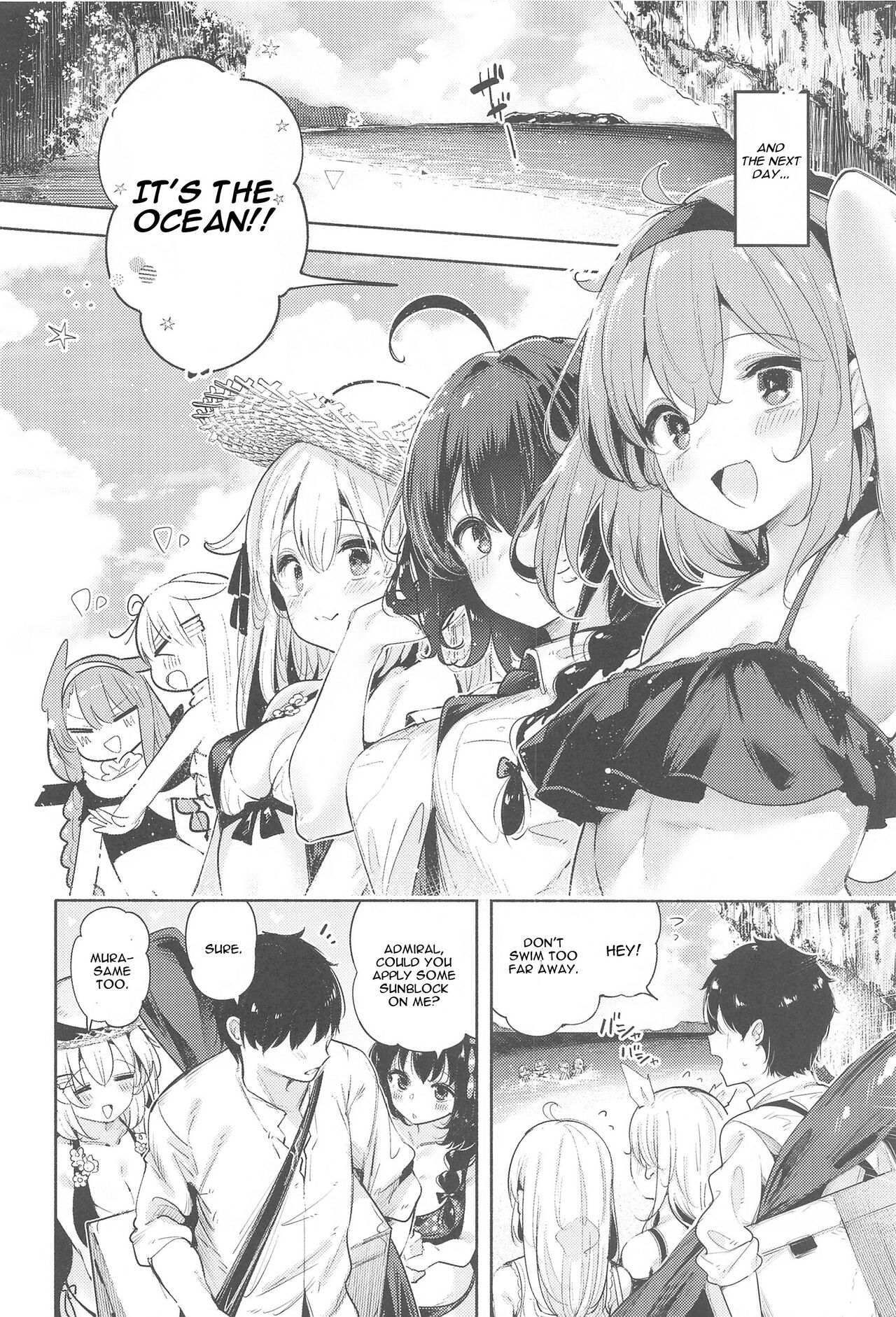(C102) [Toto-taste (Suzuki Toto)]Yamakaze-chan to Private Beach de Yuuwaku Kozukuri Sex(Kantai Collection -KanColle-) [English] Page 5