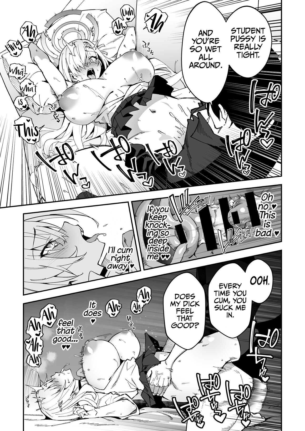[Syunichi Kansuu (Syunichi)]Seito to Nakayoku Nareru Tatta Hitotsu no Houhou | The Only Way for Sensei to get along with the Students(Blue Archive) [English] [Soseki Scans] [Digital] Page 10