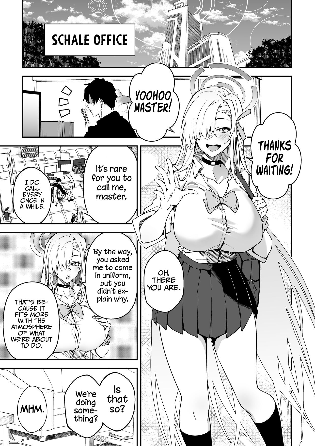 [Syunichi Kansuu (Syunichi)]Seito to Nakayoku Nareru Tatta Hitotsu no Houhou | The Only Way for Sensei to get along with the Students(Blue Archive) [English] [Soseki Scans] [Digital] Page 4