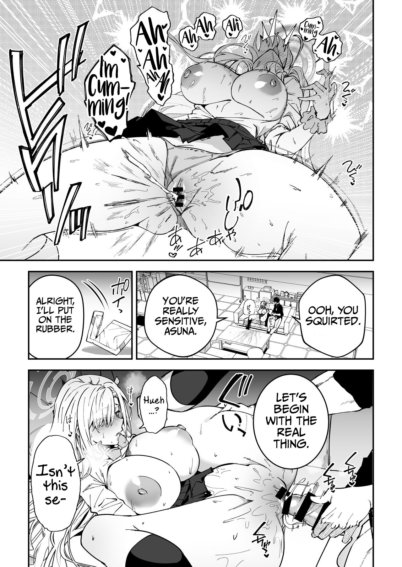 [Syunichi Kansuu (Syunichi)]Seito to Nakayoku Nareru Tatta Hitotsu no Houhou | The Only Way for Sensei to get along with the Students(Blue Archive) [English] [Soseki Scans] [Digital] Page 8