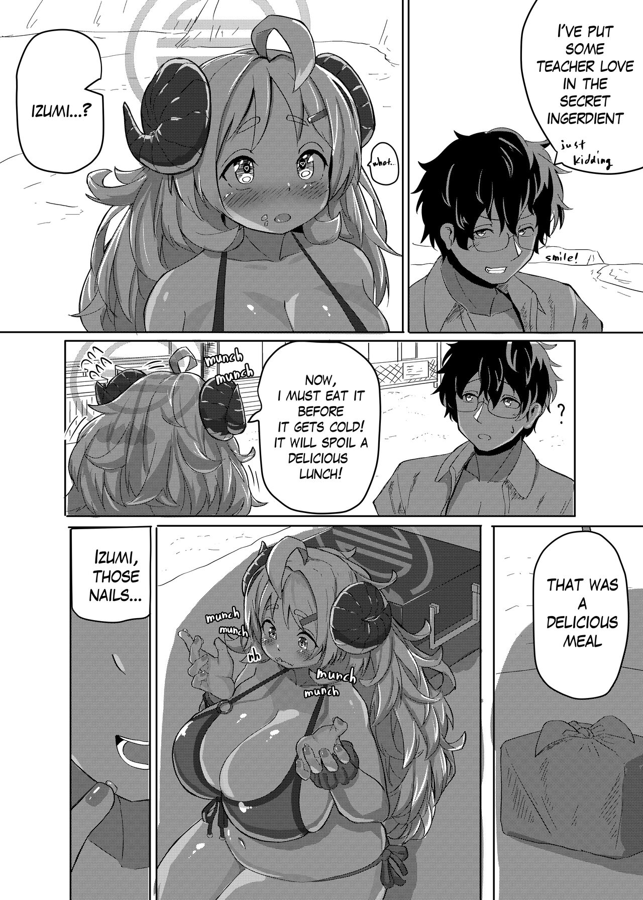 [Saikutsu Kichi (Kagarimachi Konatsu)]Sensei… Watashi mou Gamandekinai yo…| Sir... I can't hold back anymore...(Blue Archive) [English] [Digital] Page 7